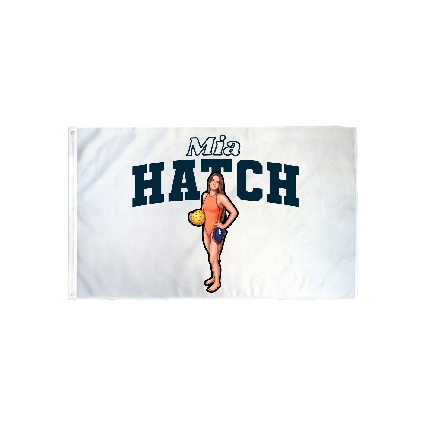 3x5 Flag — Name Arch in Classic