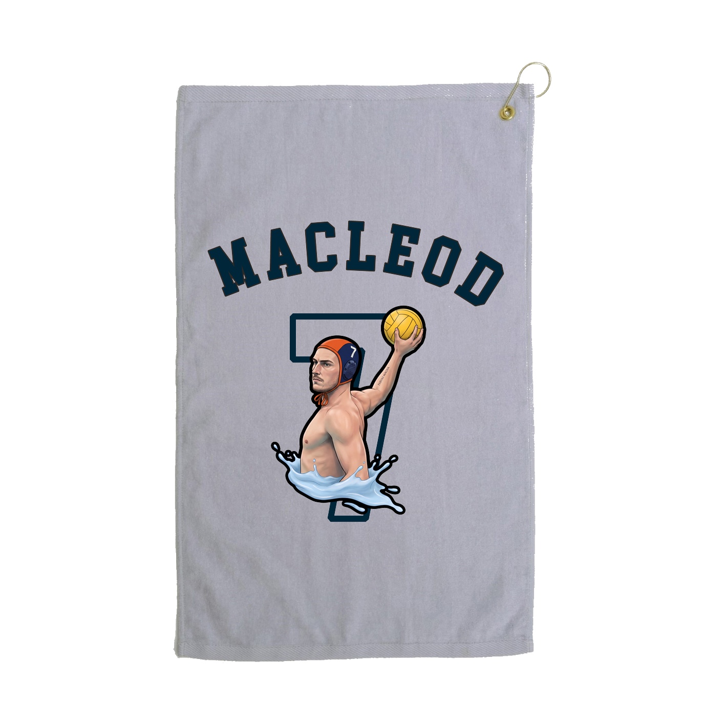Golf Towel — Shirsey Arch in Grey