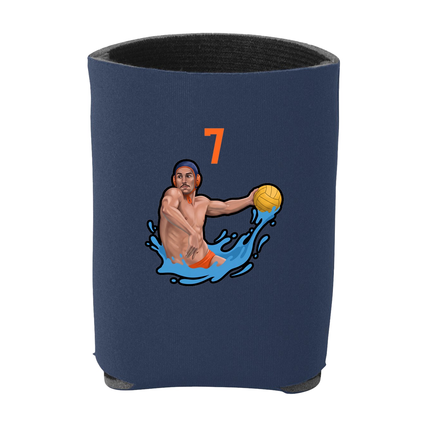 Can Holder — Number Top in Navy