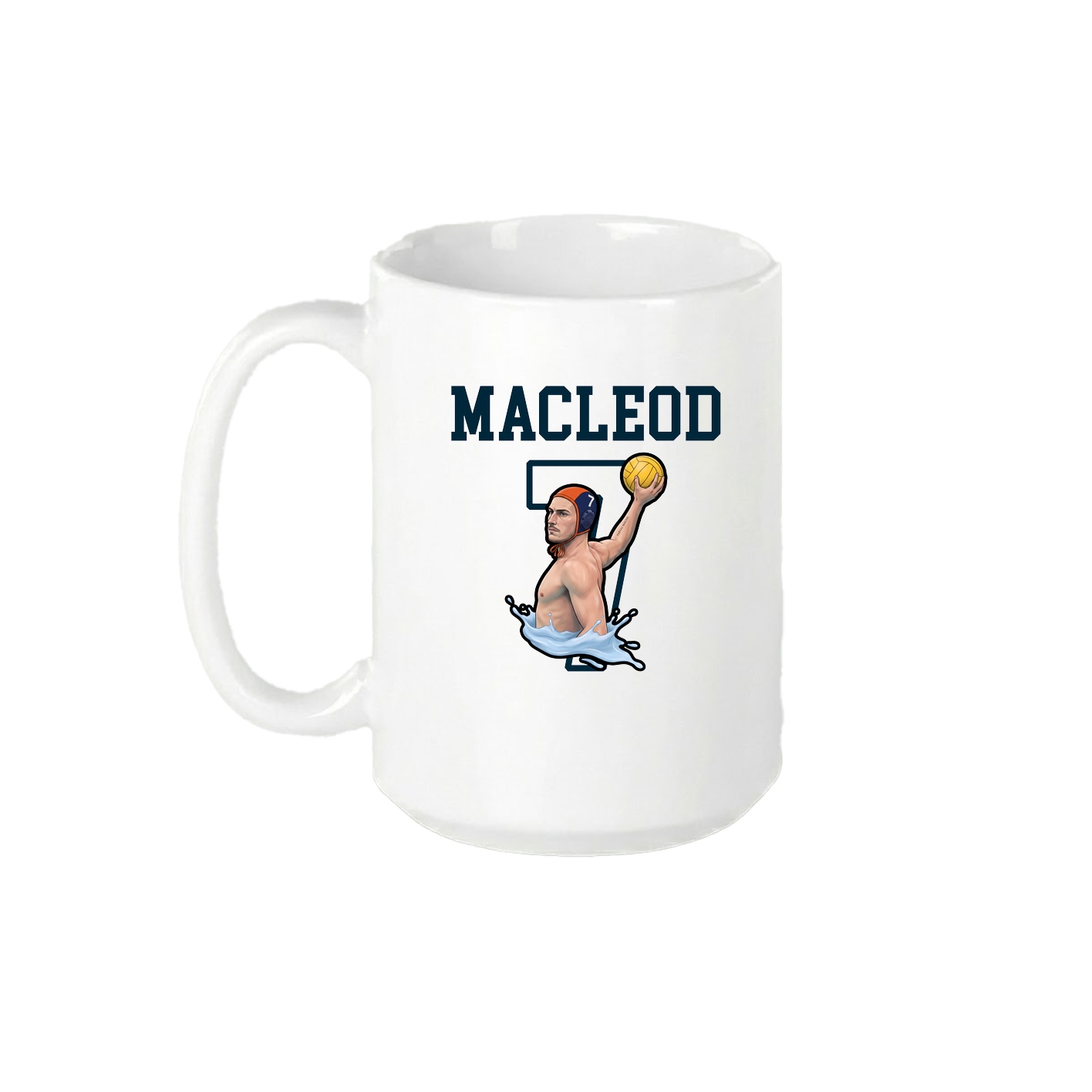 15oz Coffee Mug — Shirsey in White