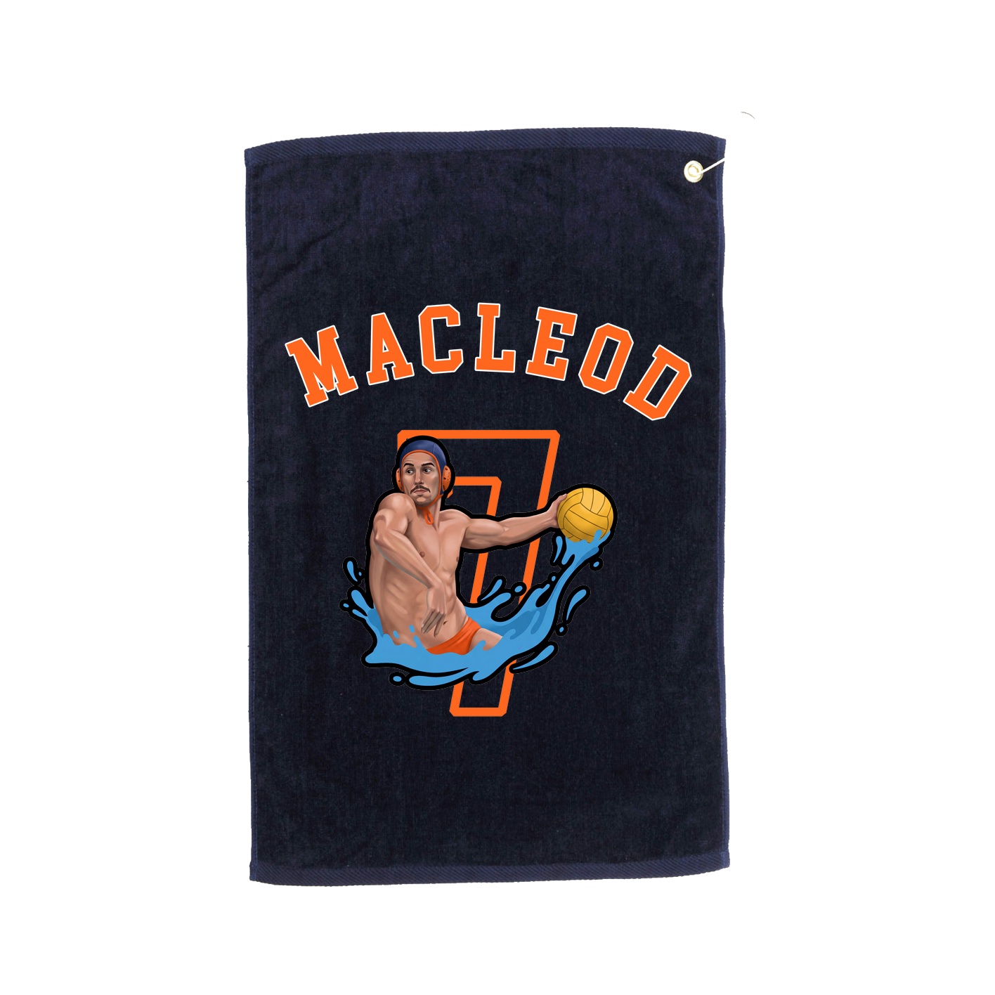 Golf Towel — Shirsey Arch in Navy