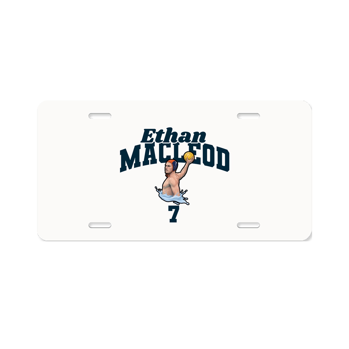 License Plate — Signature Arch in Classic