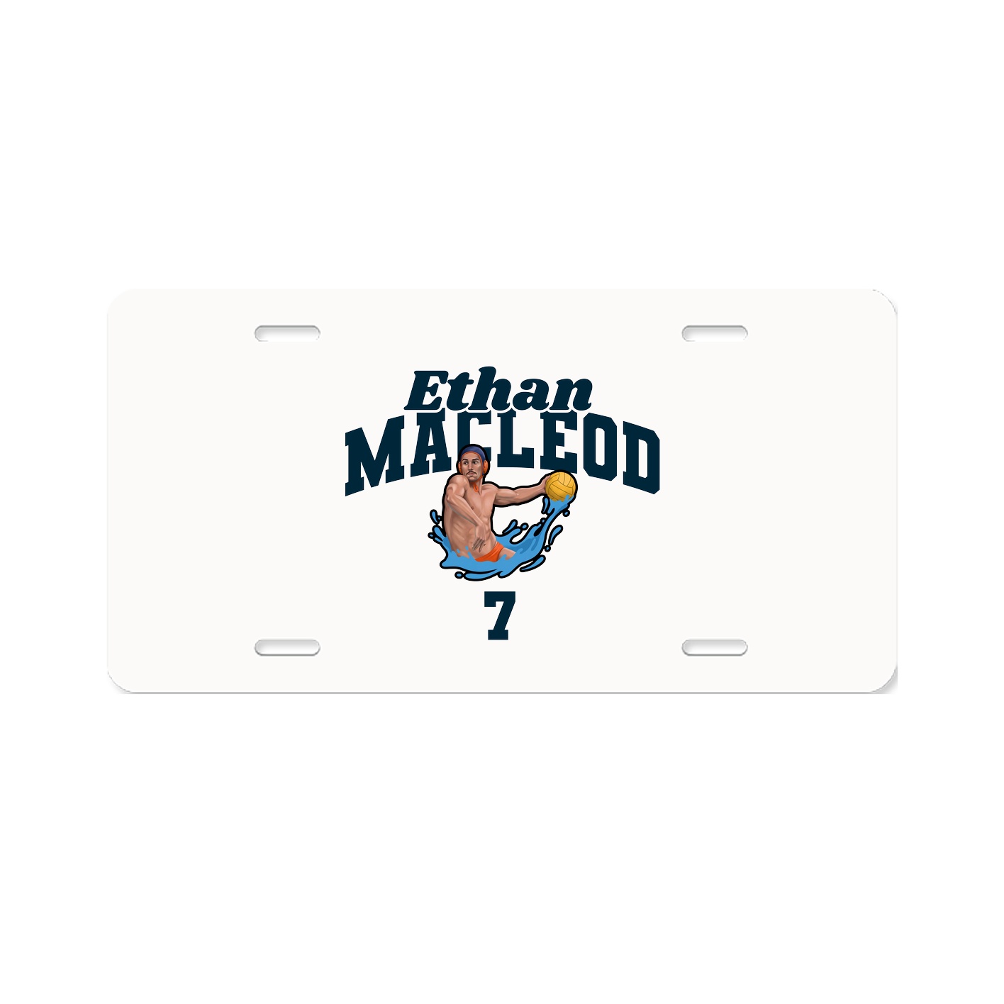 License Plate — Signature Arch in Classic