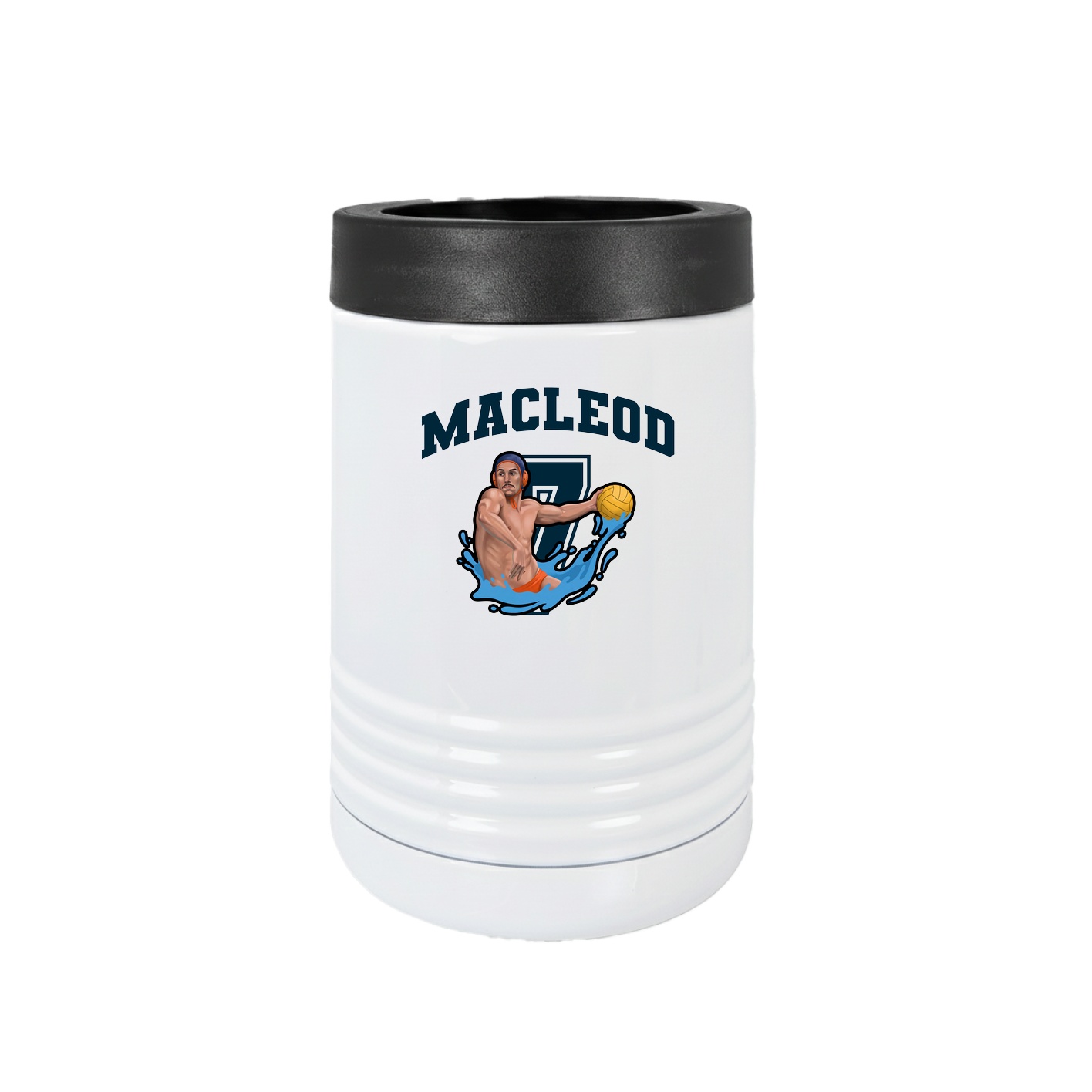 Beverage Holder — Number in White