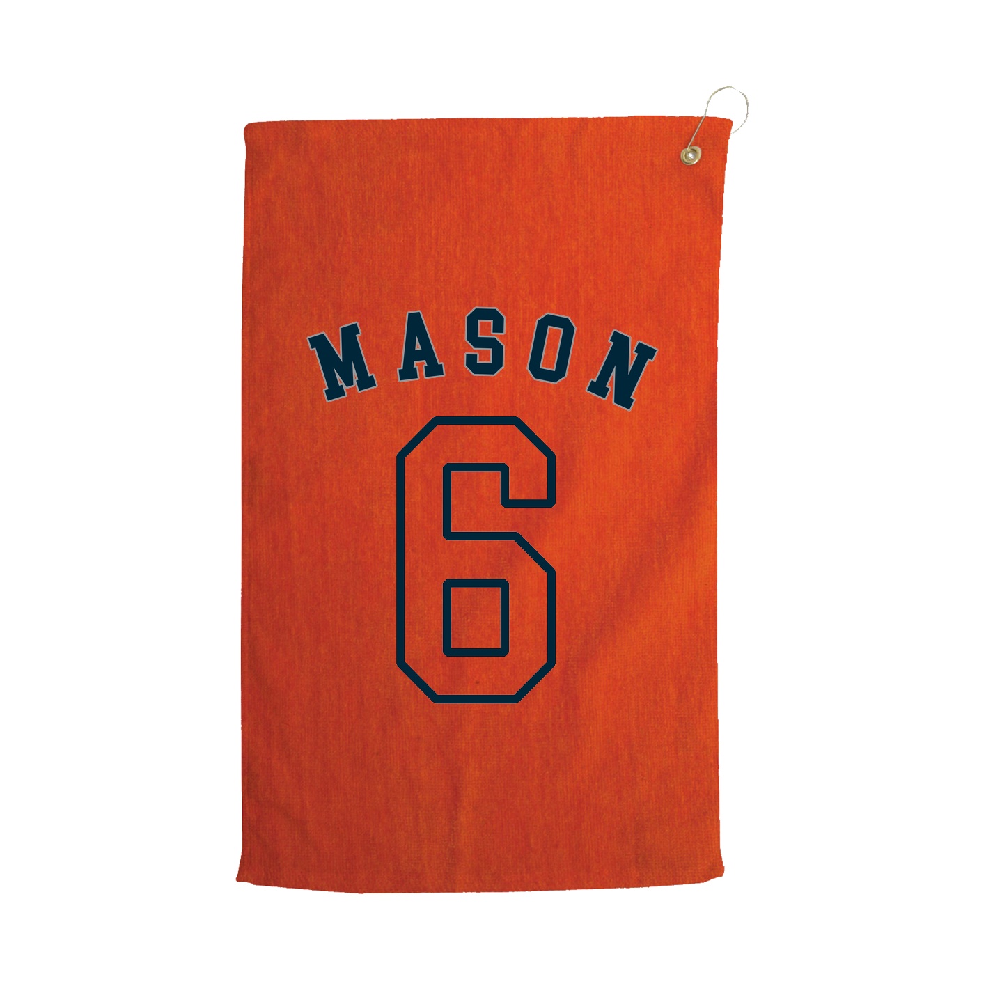 Golf Towel — Shirsey Arch in Orange