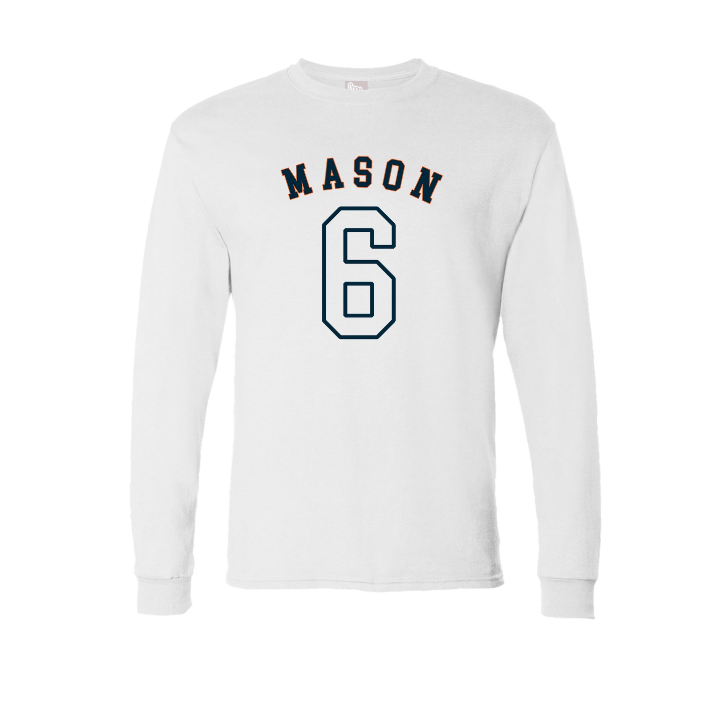 Long Sleeve Tee — Shirsey Arch in White