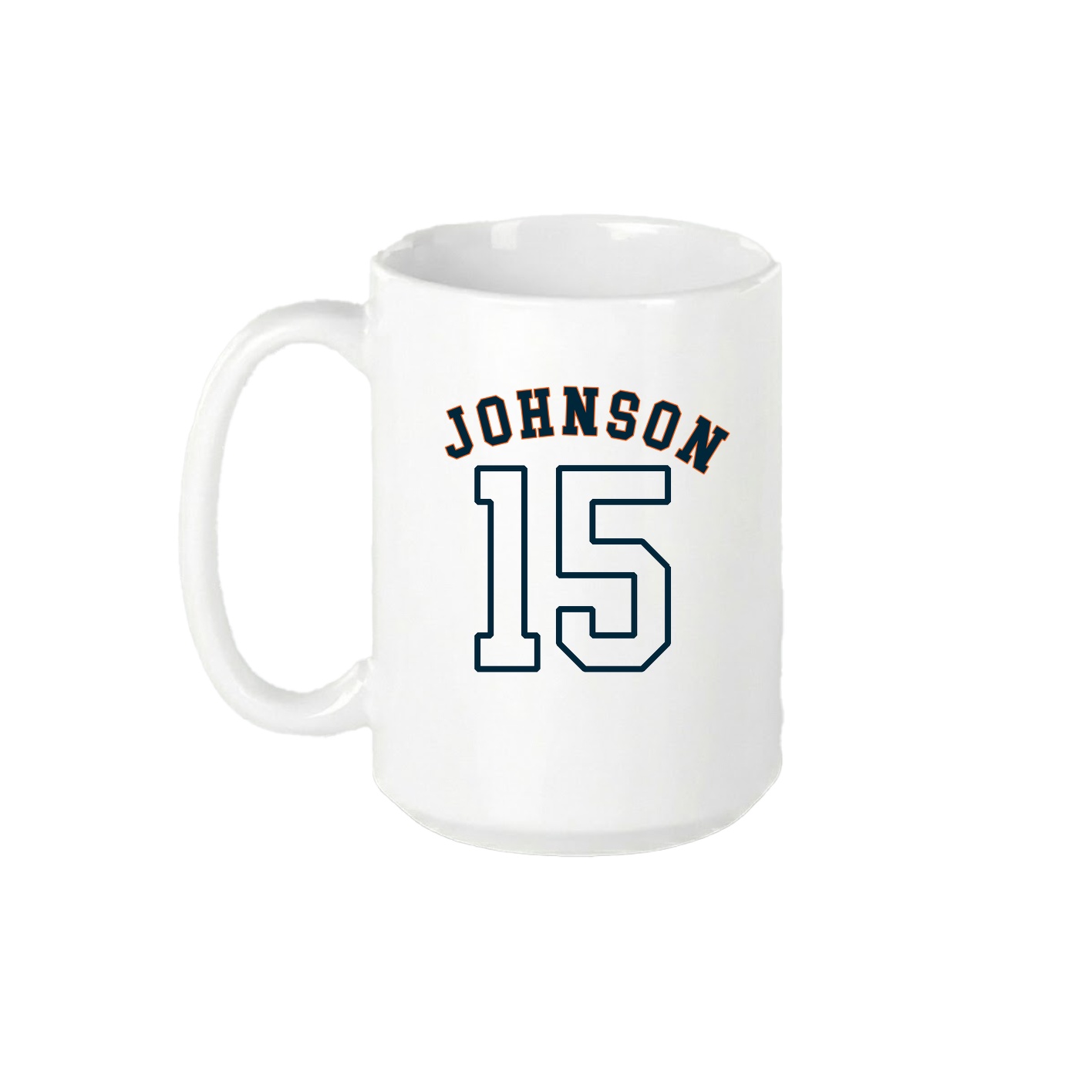 15oz Coffee Mug — Shirsey Arch in White