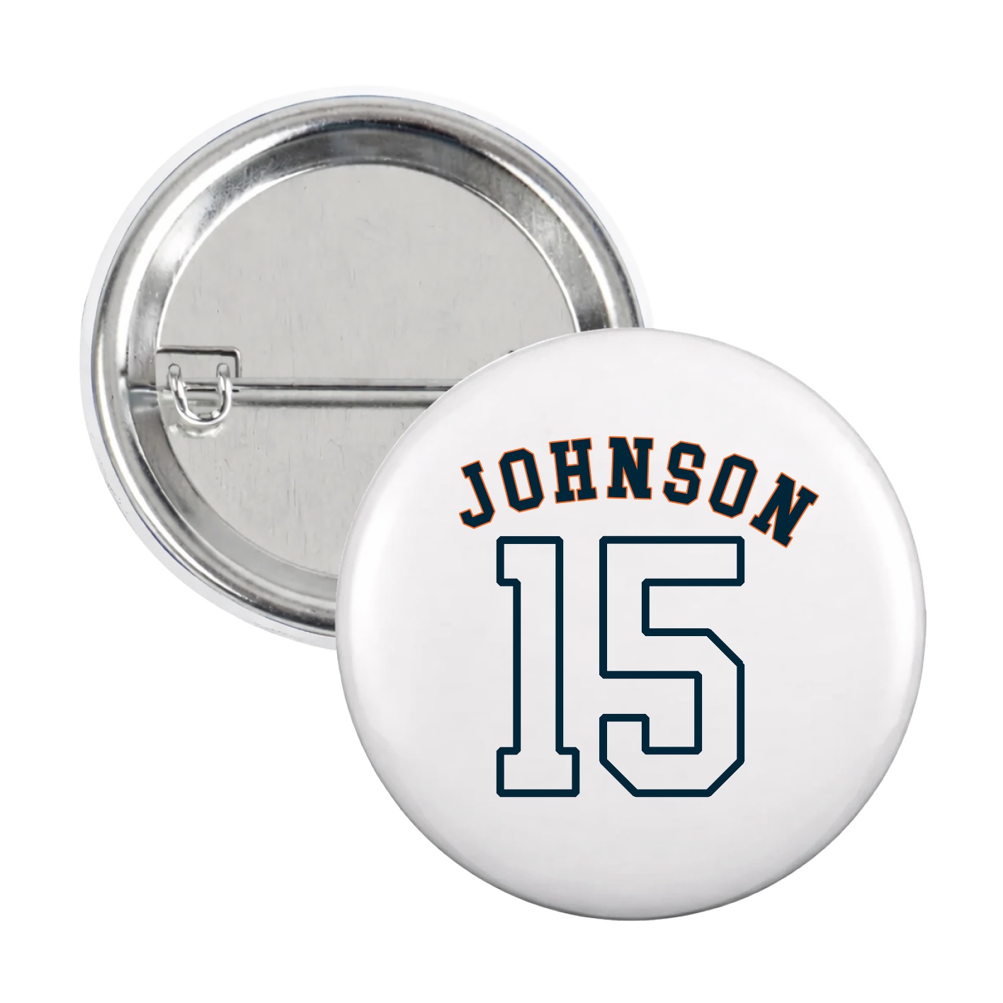Game Day Button — Shirsey Arch in White
