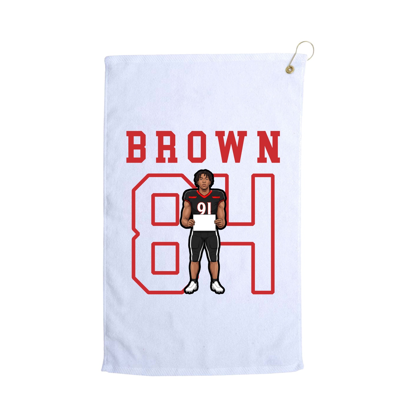 Golf Towel — Shirsey in White