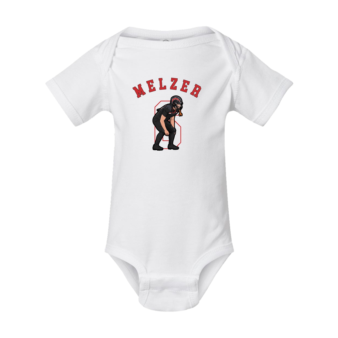 Baby Onesie — Shirsey Arch in White