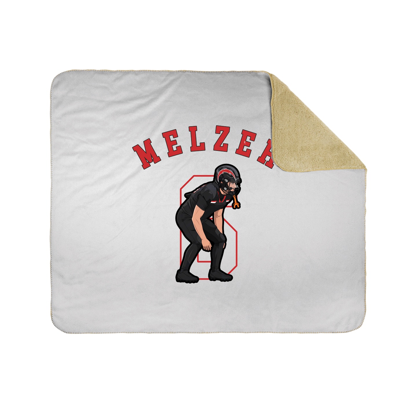 Throw Blanket — Shirsey Arch in White