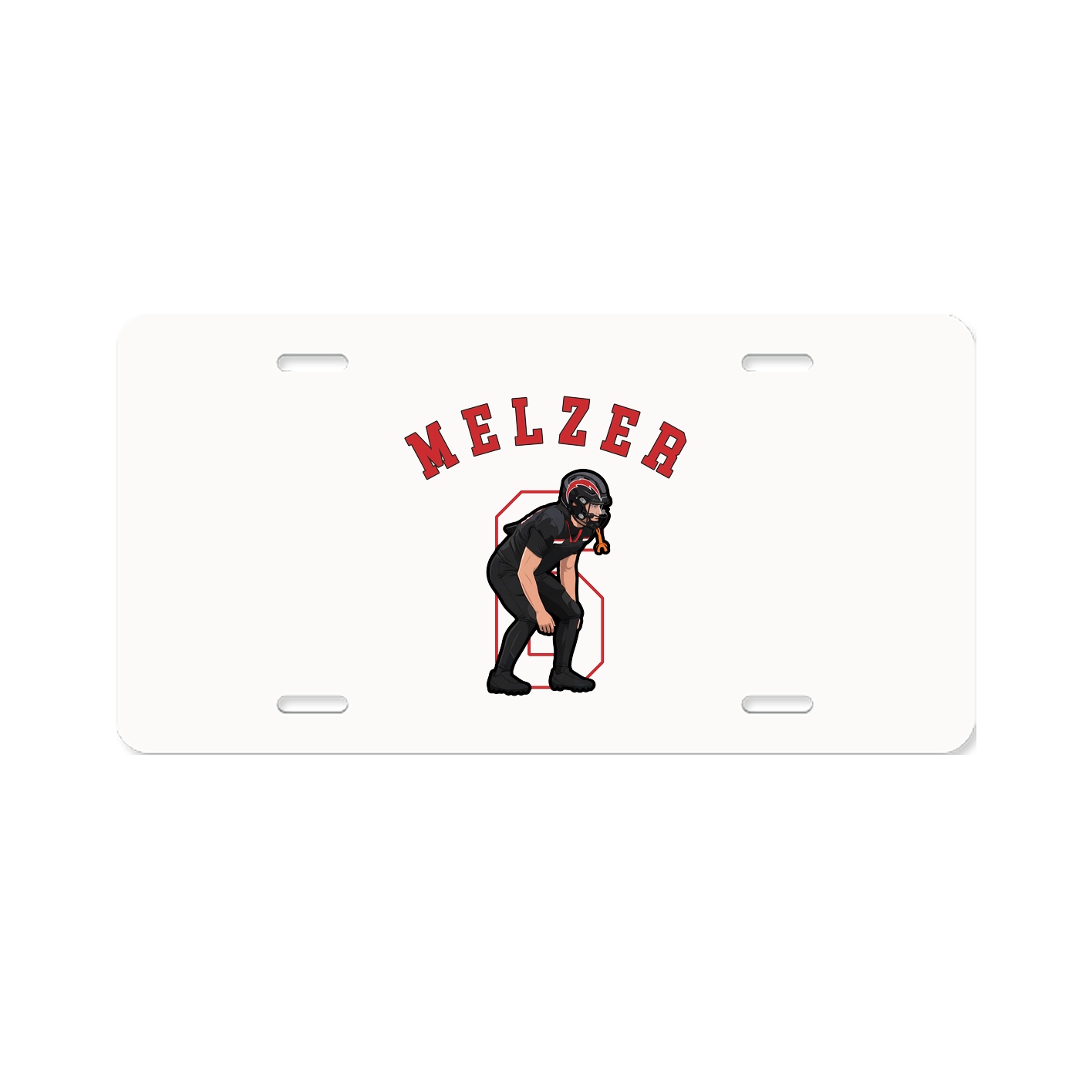 License Plate — Shirsey Arch in Classic