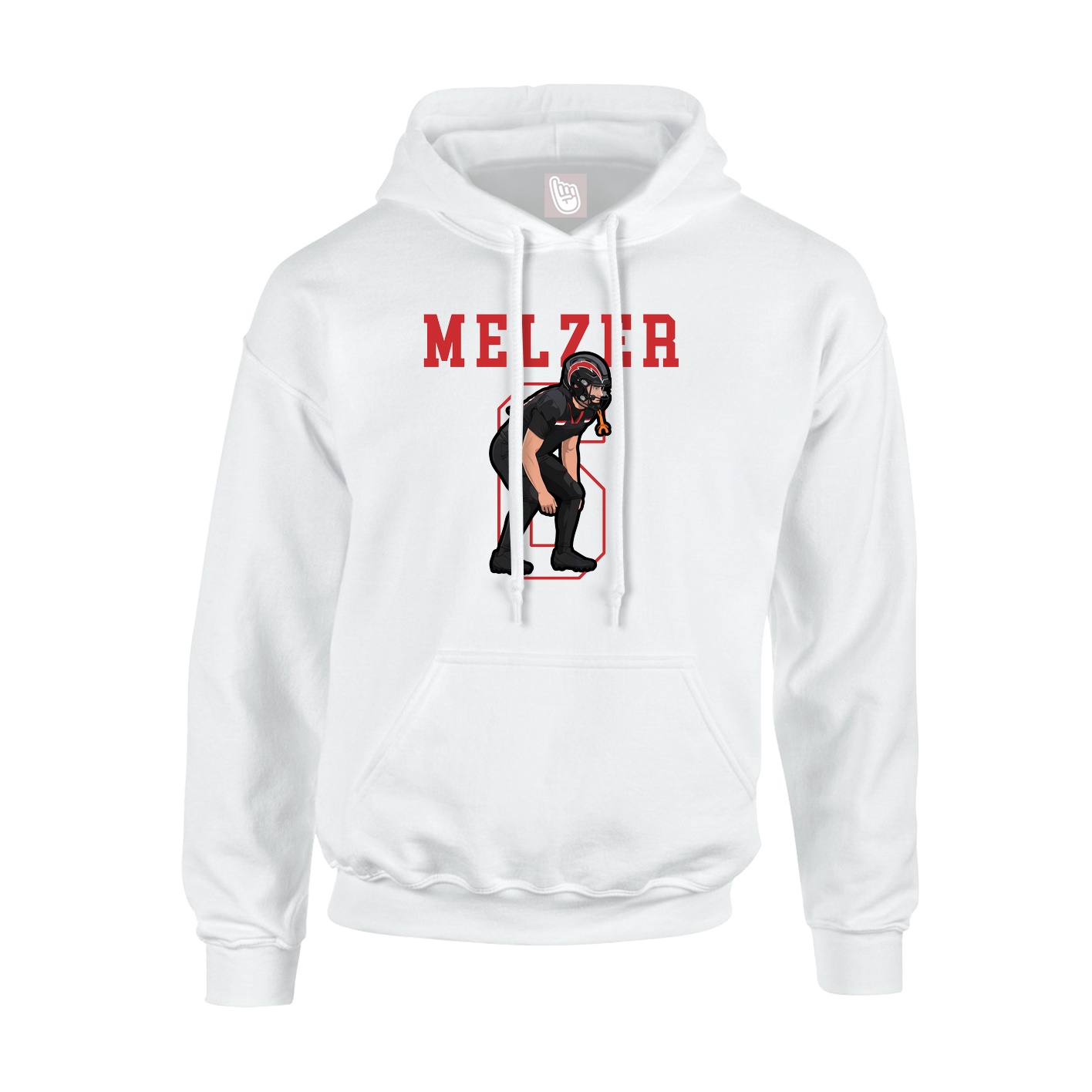 Youth Hoodie — Shirsey in White
