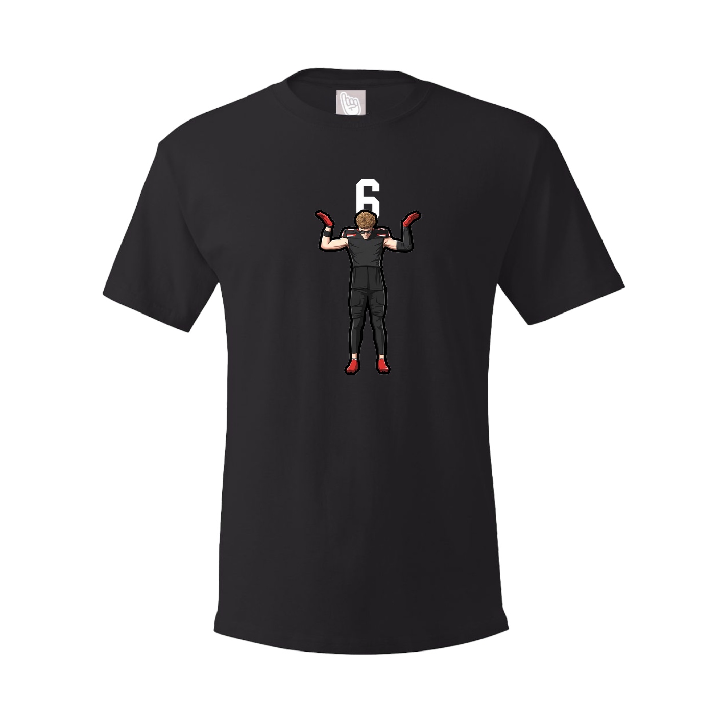 Tee — Number Top in Black