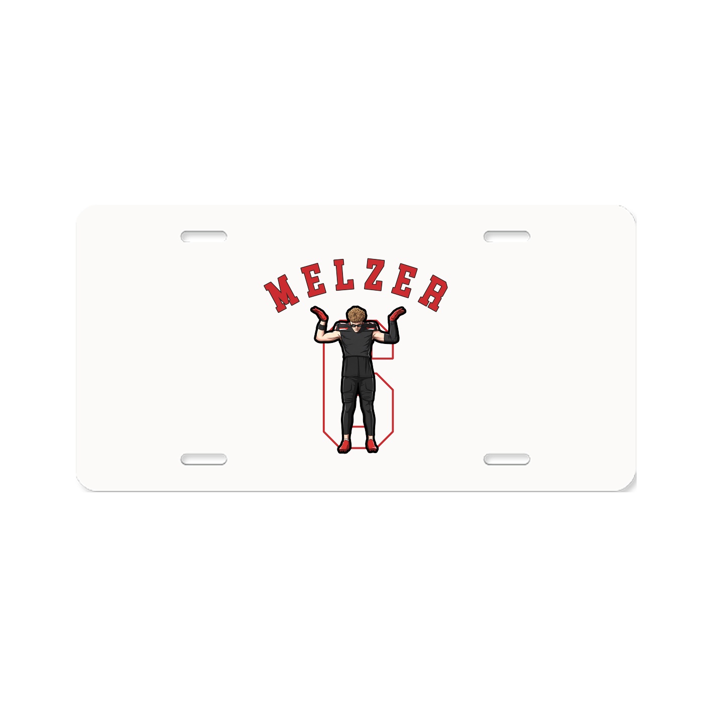 License Plate — Shirsey Arch in Classic