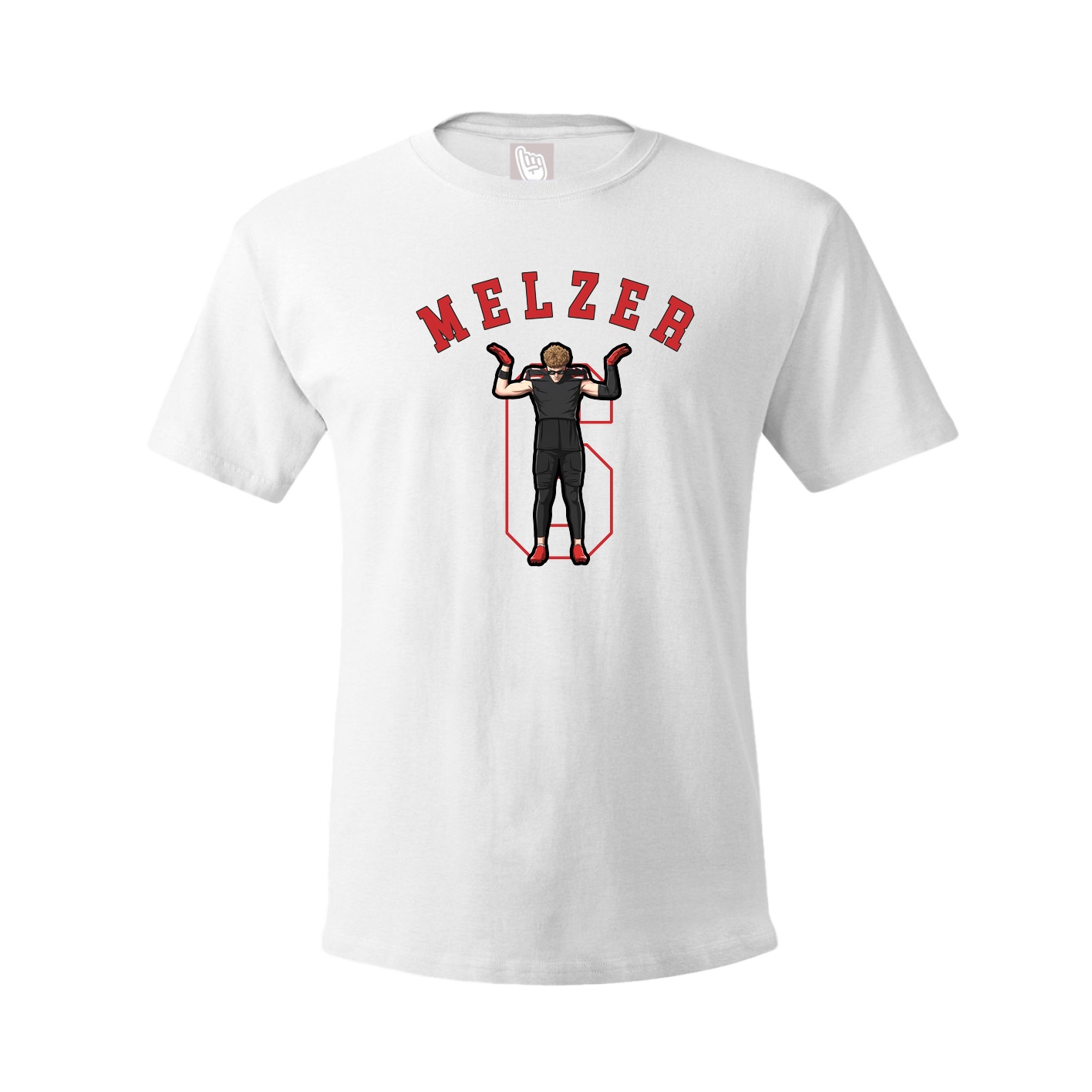 Youth Tee — Shirsey Arch in White