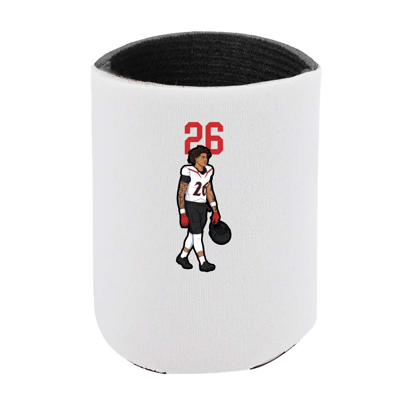 Can Holder — Number Top in White