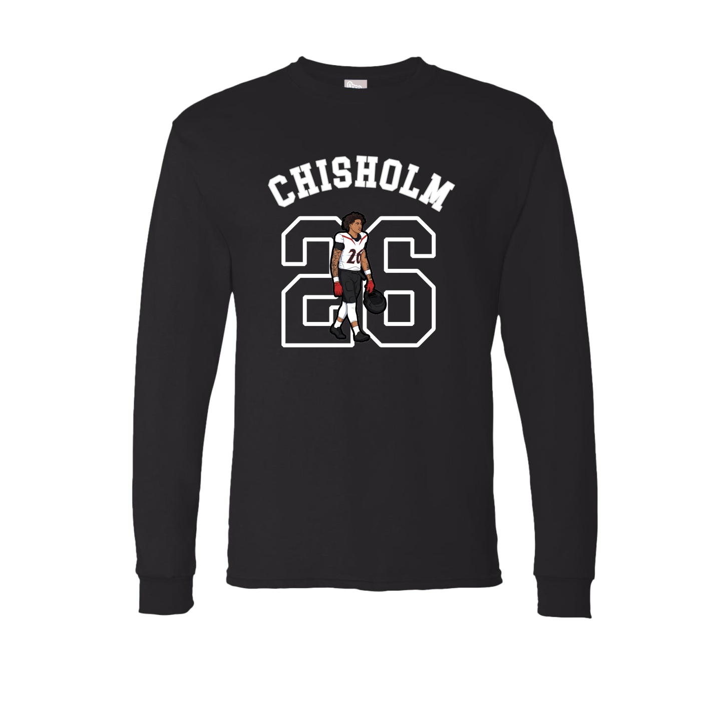 Long Sleeve Tee — Shirsey Arch in Black