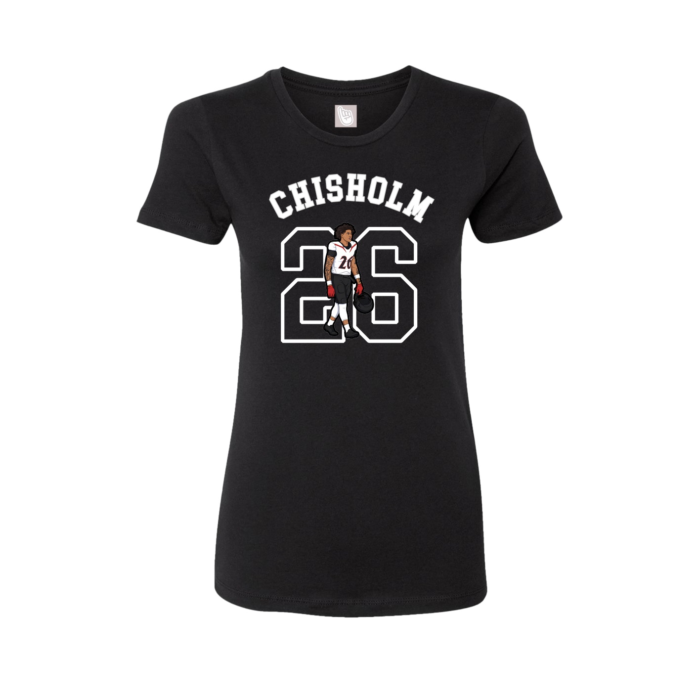 Womens Tee — Shirsey Arch in Black