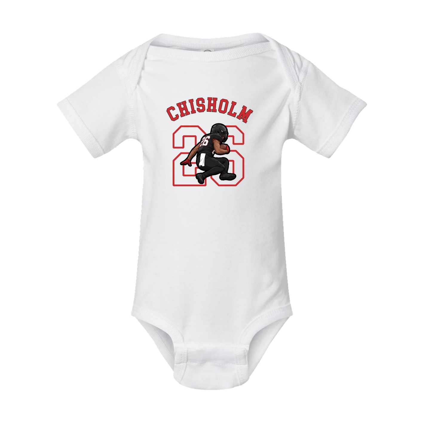 Baby Onesie — Shirsey Arch in White