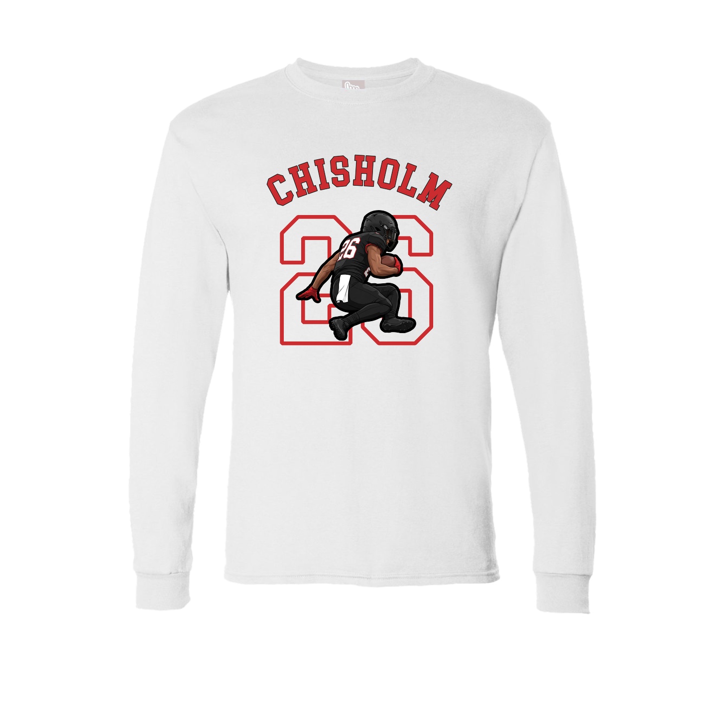 Long Sleeve Tee — Shirsey Arch in White