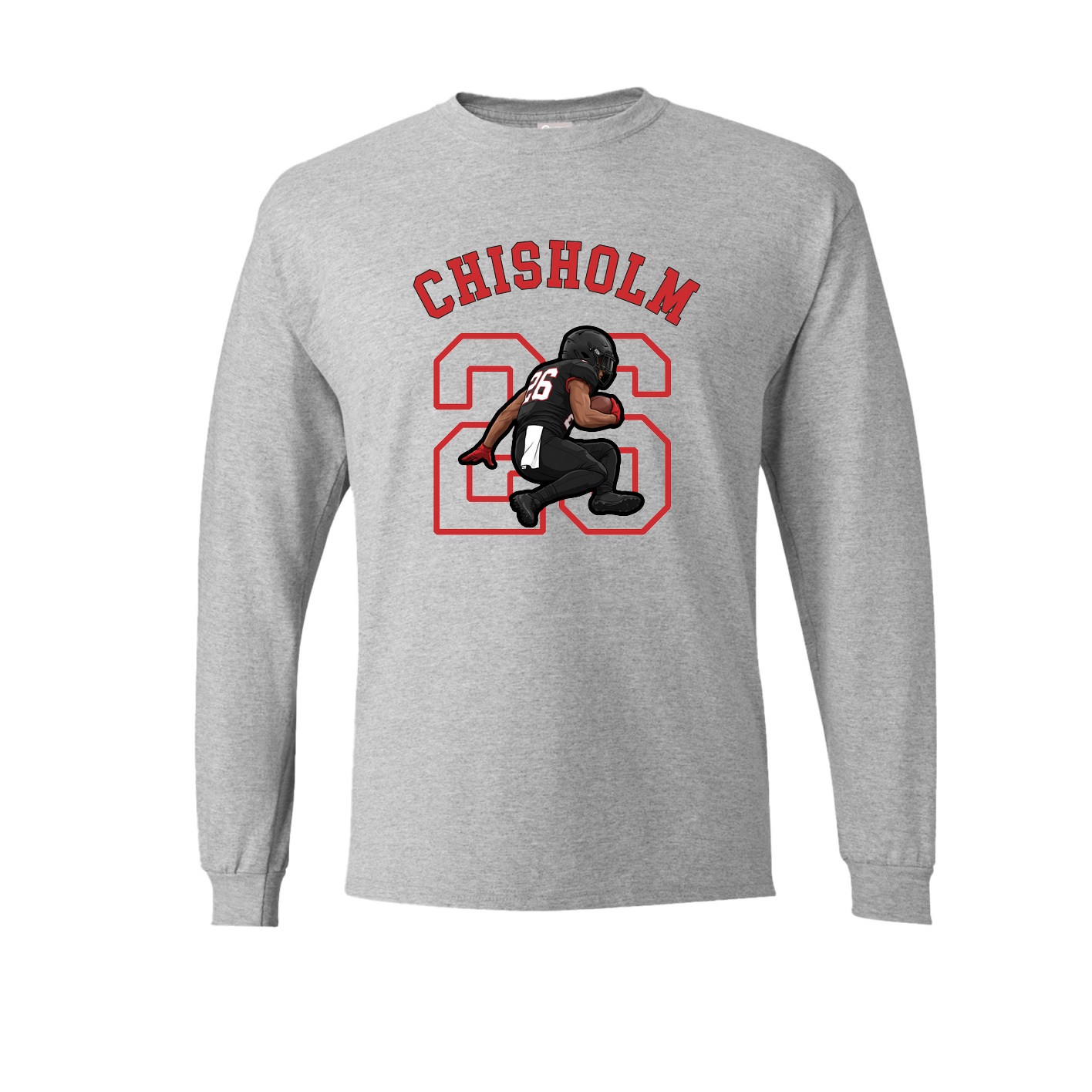 Long Sleeve Tee — Shirsey Arch in Grey