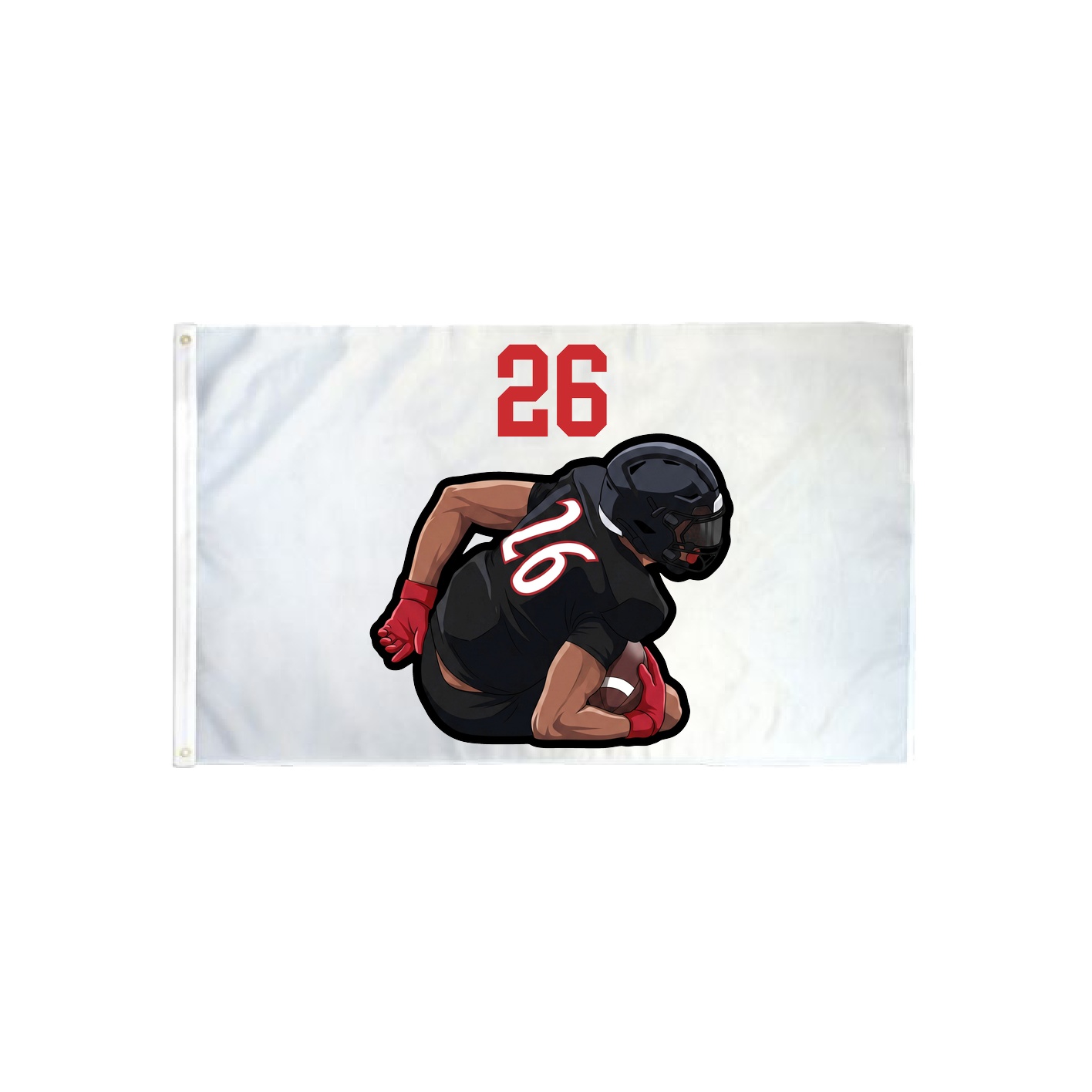 3x5 Flag — Number Top in Classic