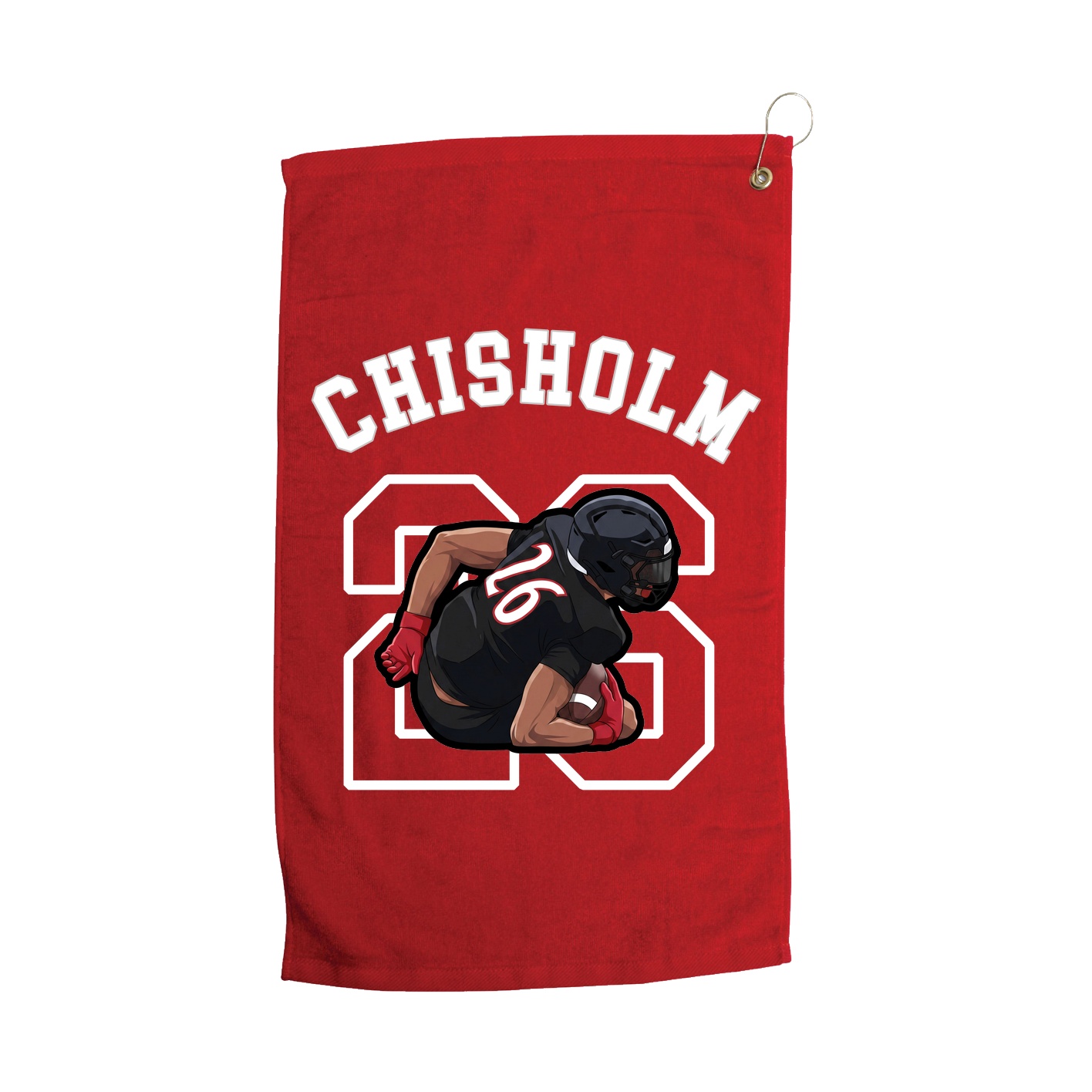Golf Towel — Shirsey Arch in Red