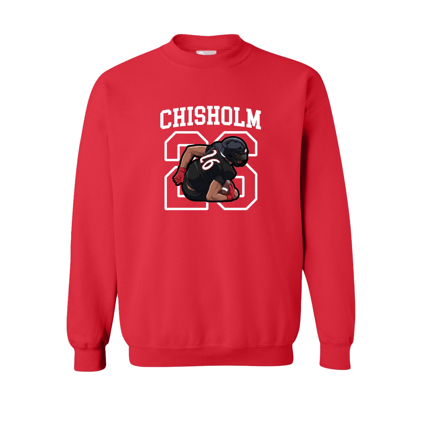 Fleece Crew — Shirsey in Red