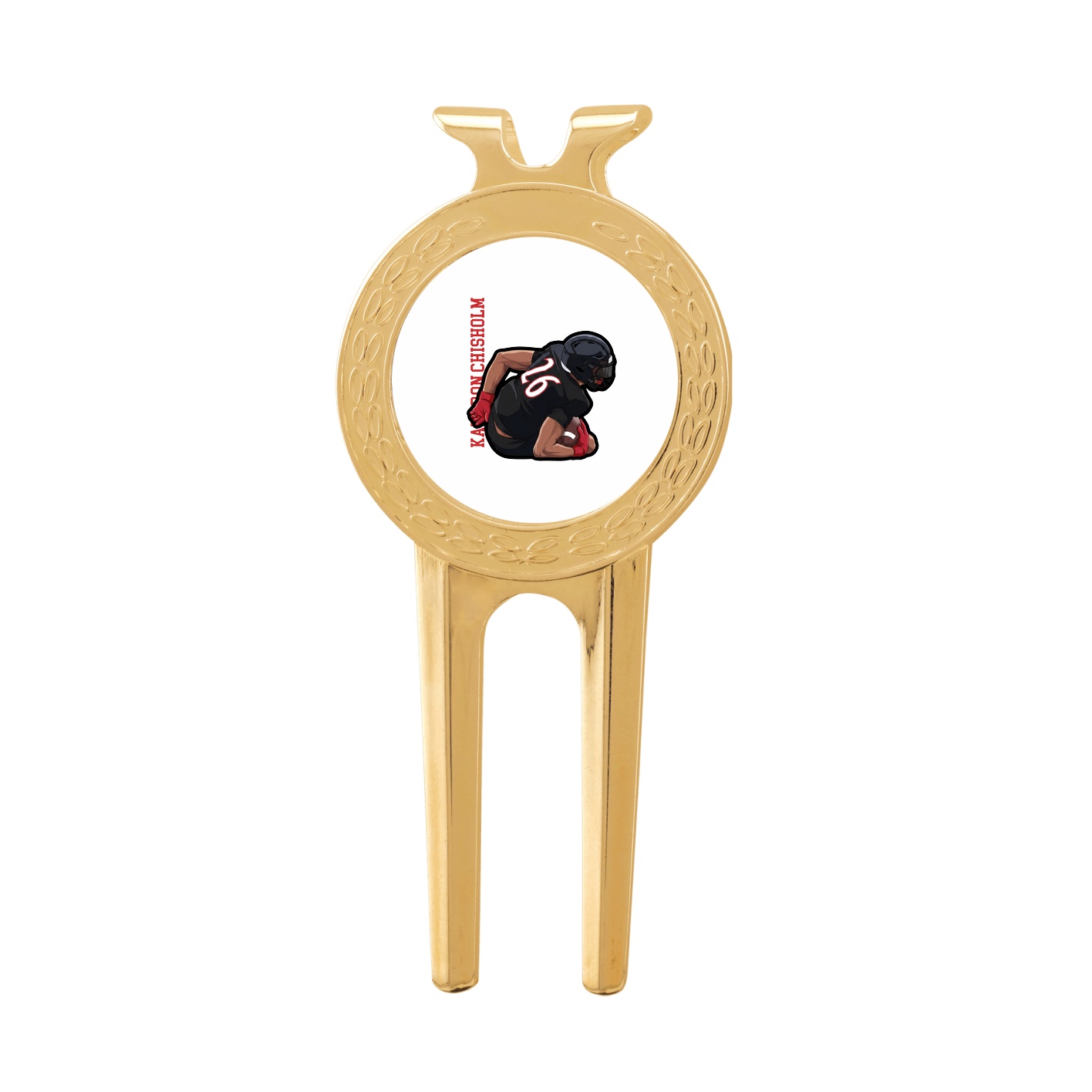 Divot Tool with Ball Marker — Name Vertical in Classic