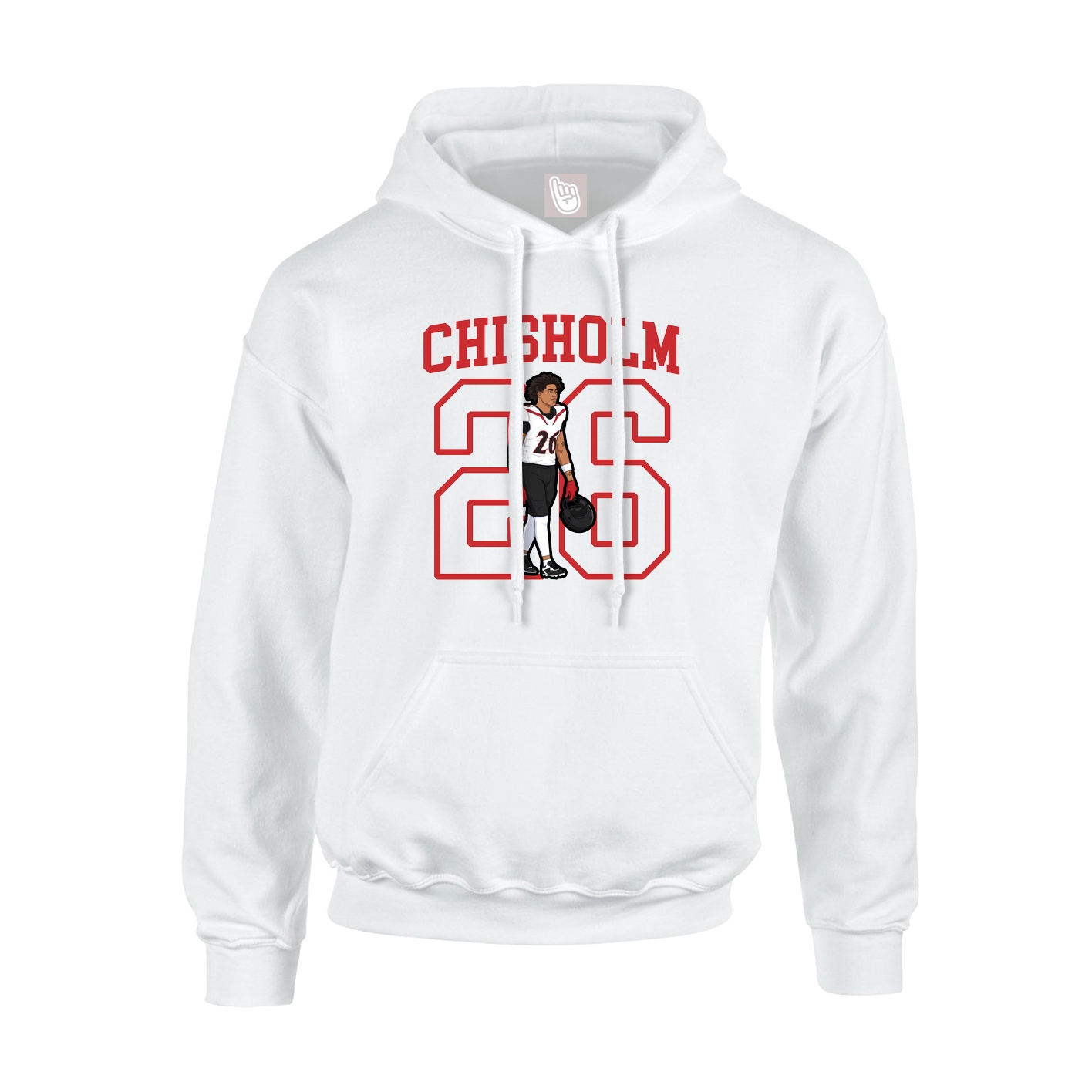 Youth Hoodie — Shirsey in White