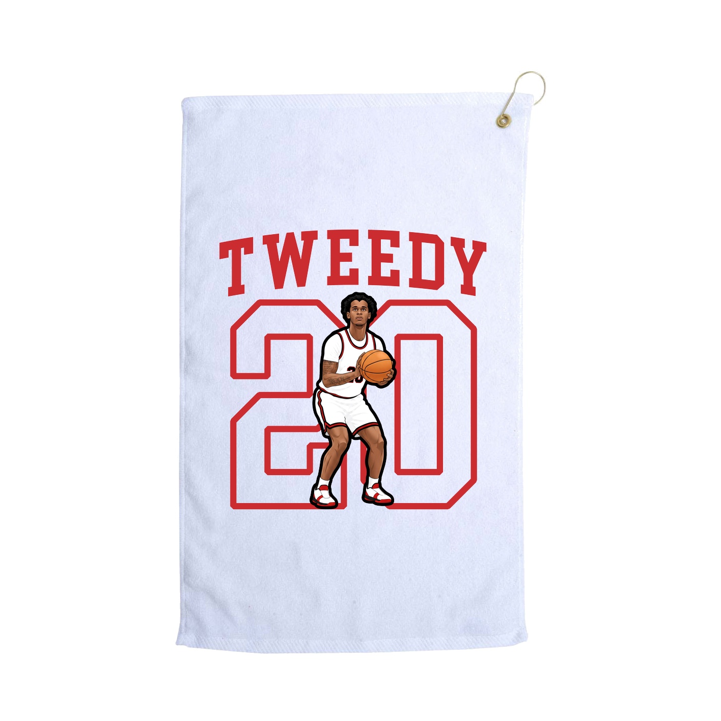Golf Towel — Shirsey in White