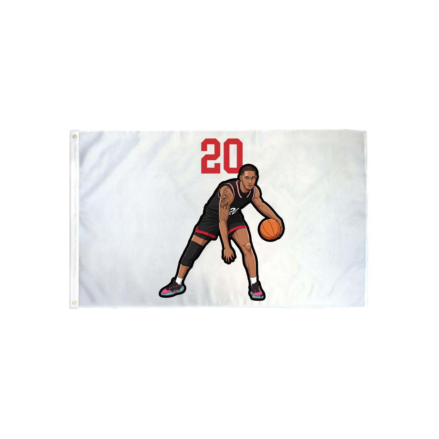 3x5 Flag — Number Top in Classic