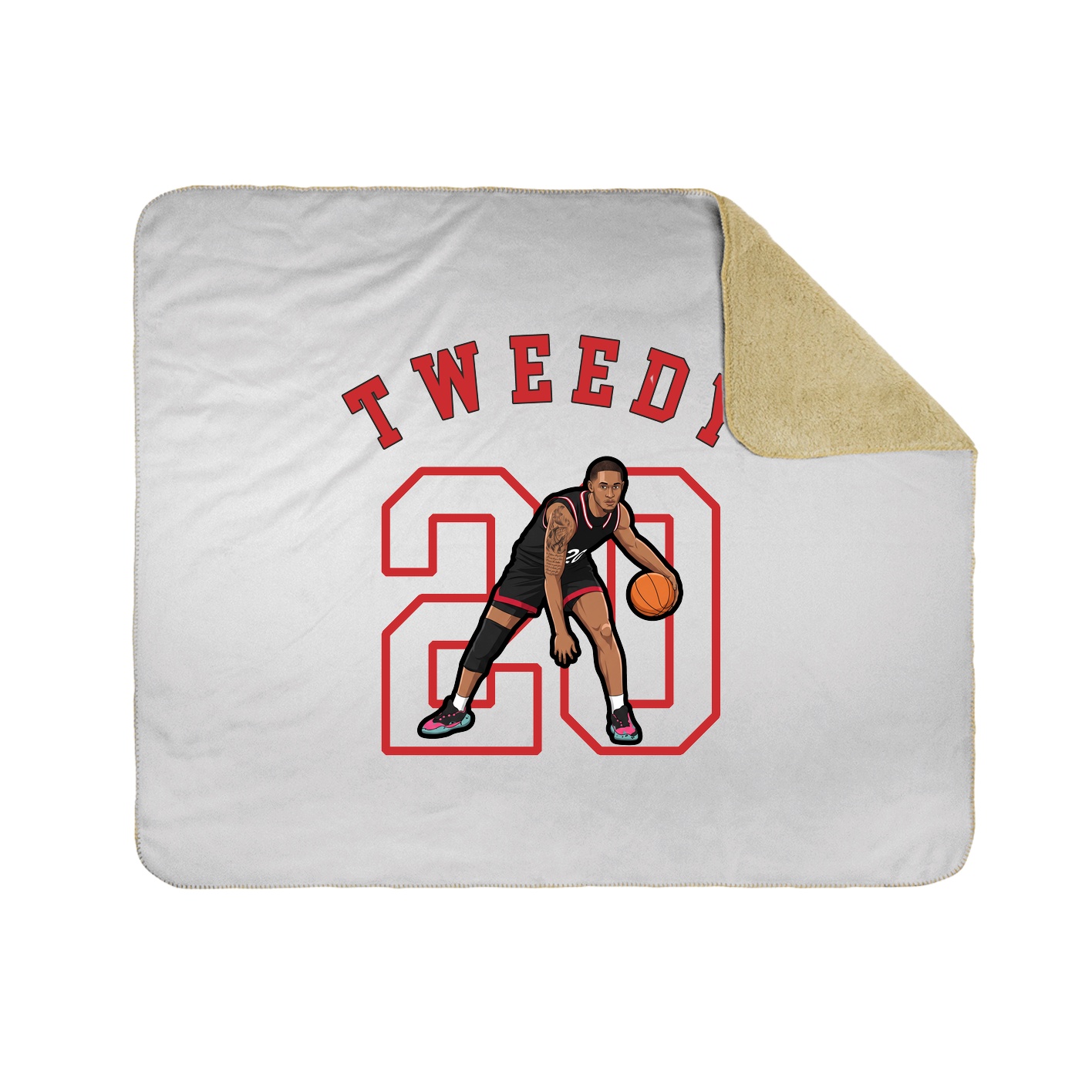 Throw Blanket — Shirsey Arch in White