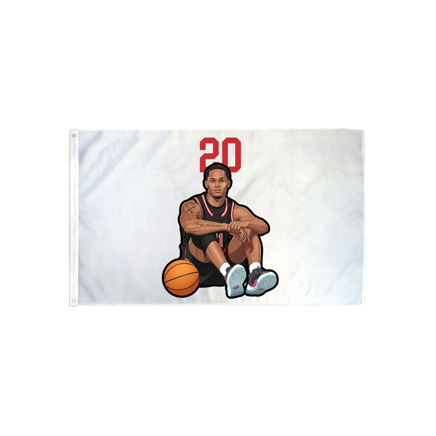 3x5 Flag — Number Top in Classic