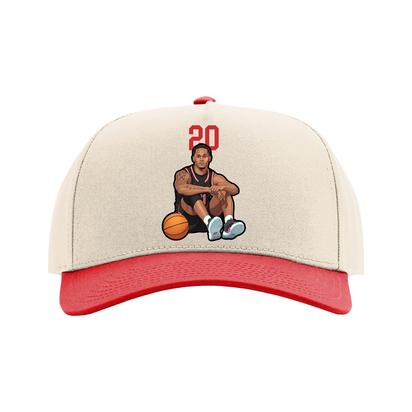 Full Fabric Five-Panel Champ Cap