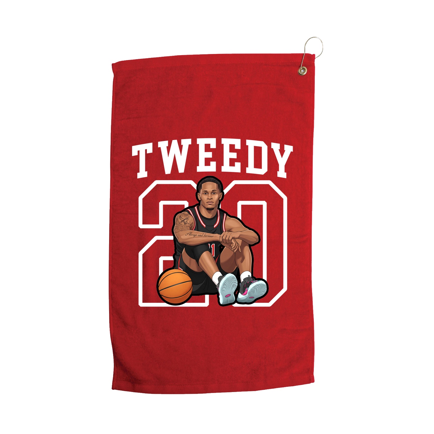 Golf Towel — Shirsey in Red