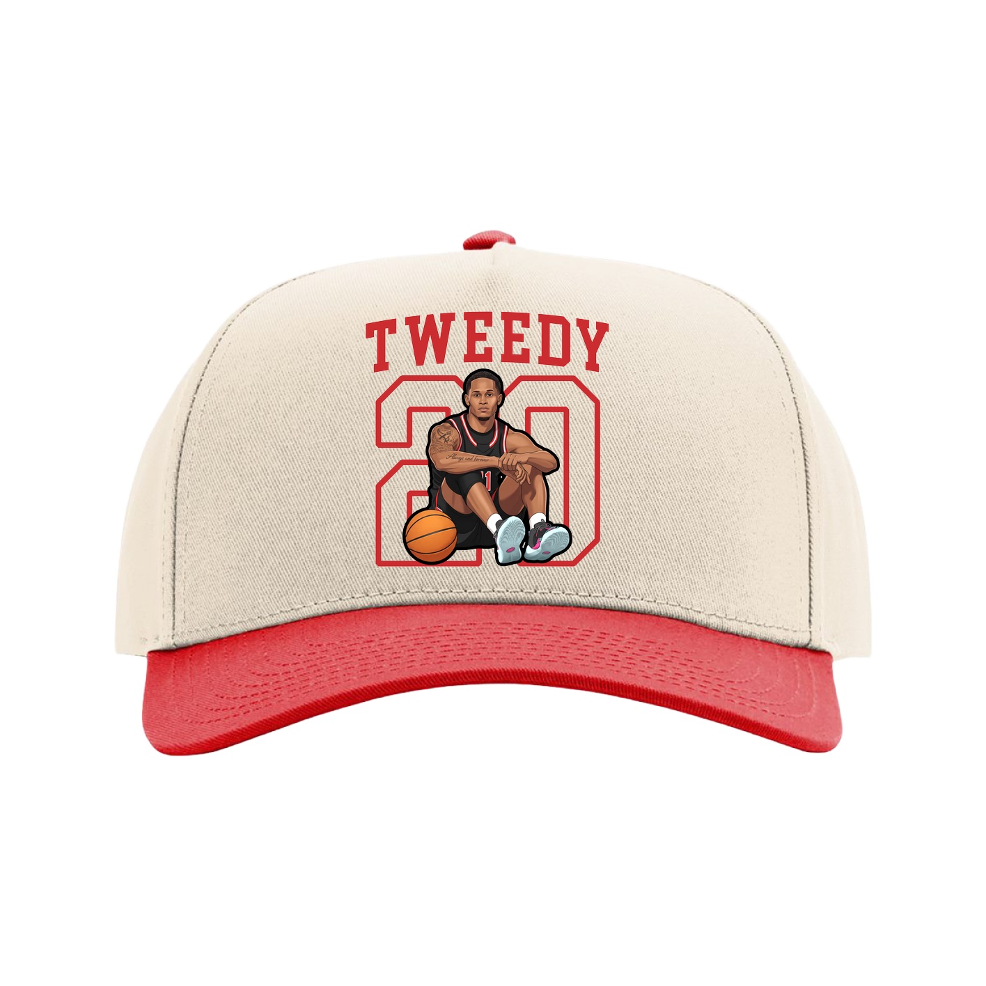 Full Fabric Five-Panel Champ Cap