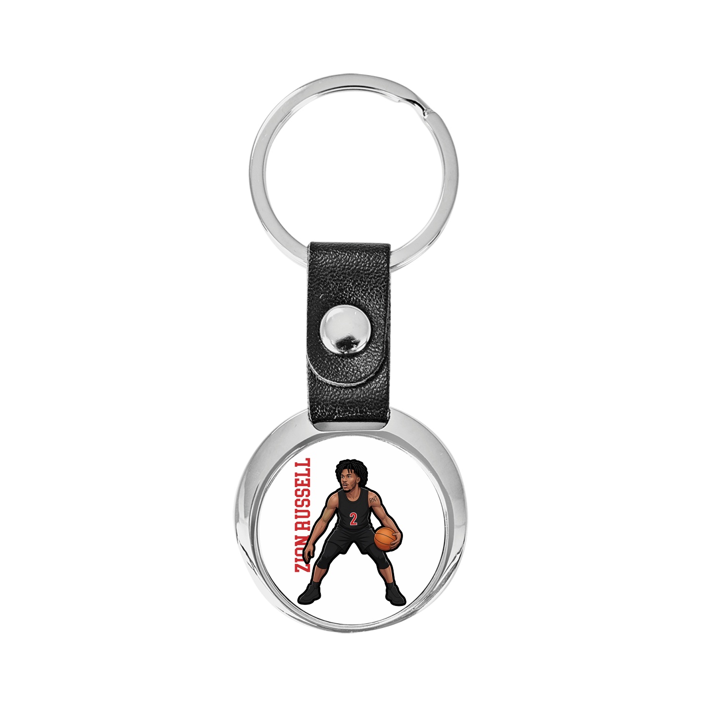 Key Chain — Name Vertical in Classic