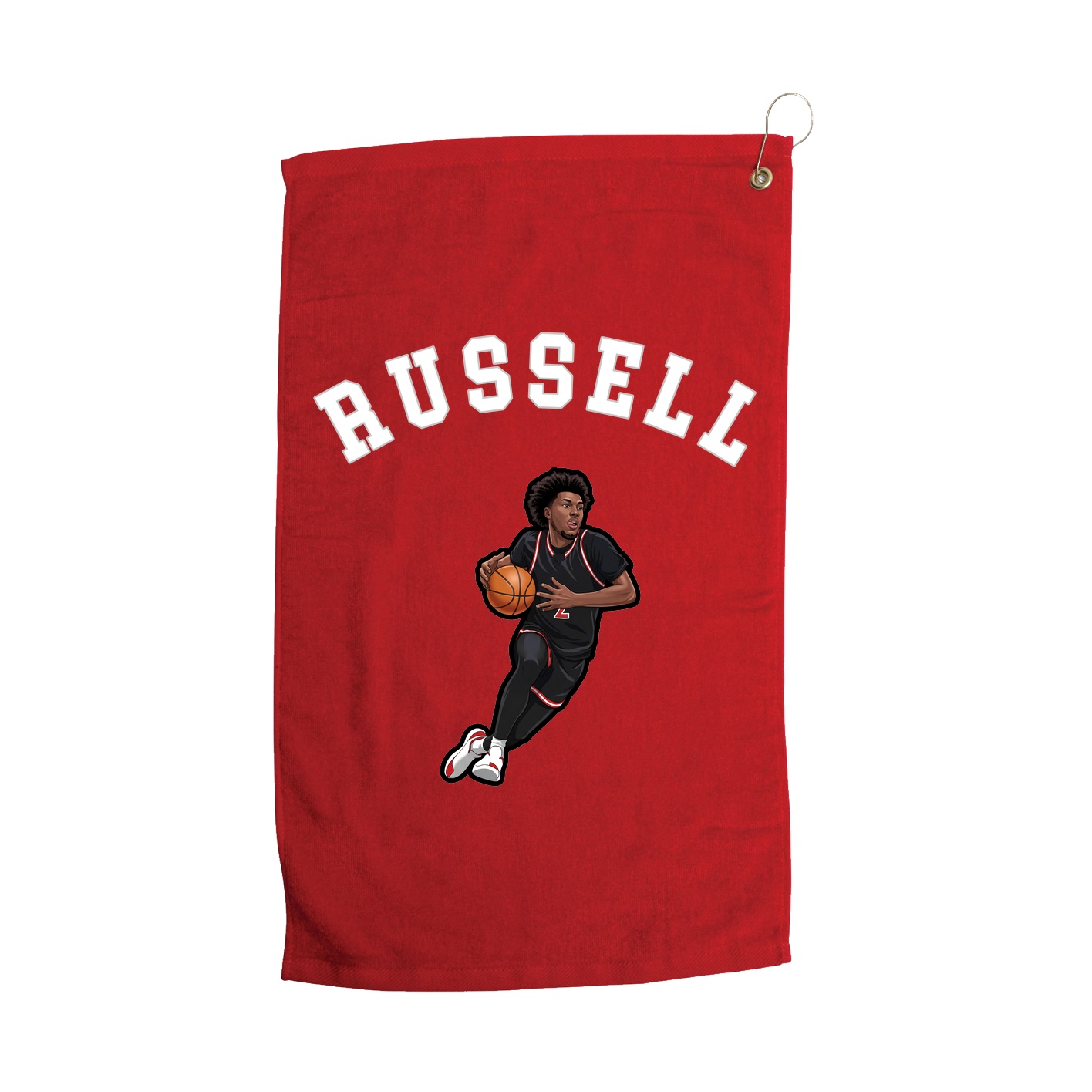 Golf Towel — Shirsey Arch in Red