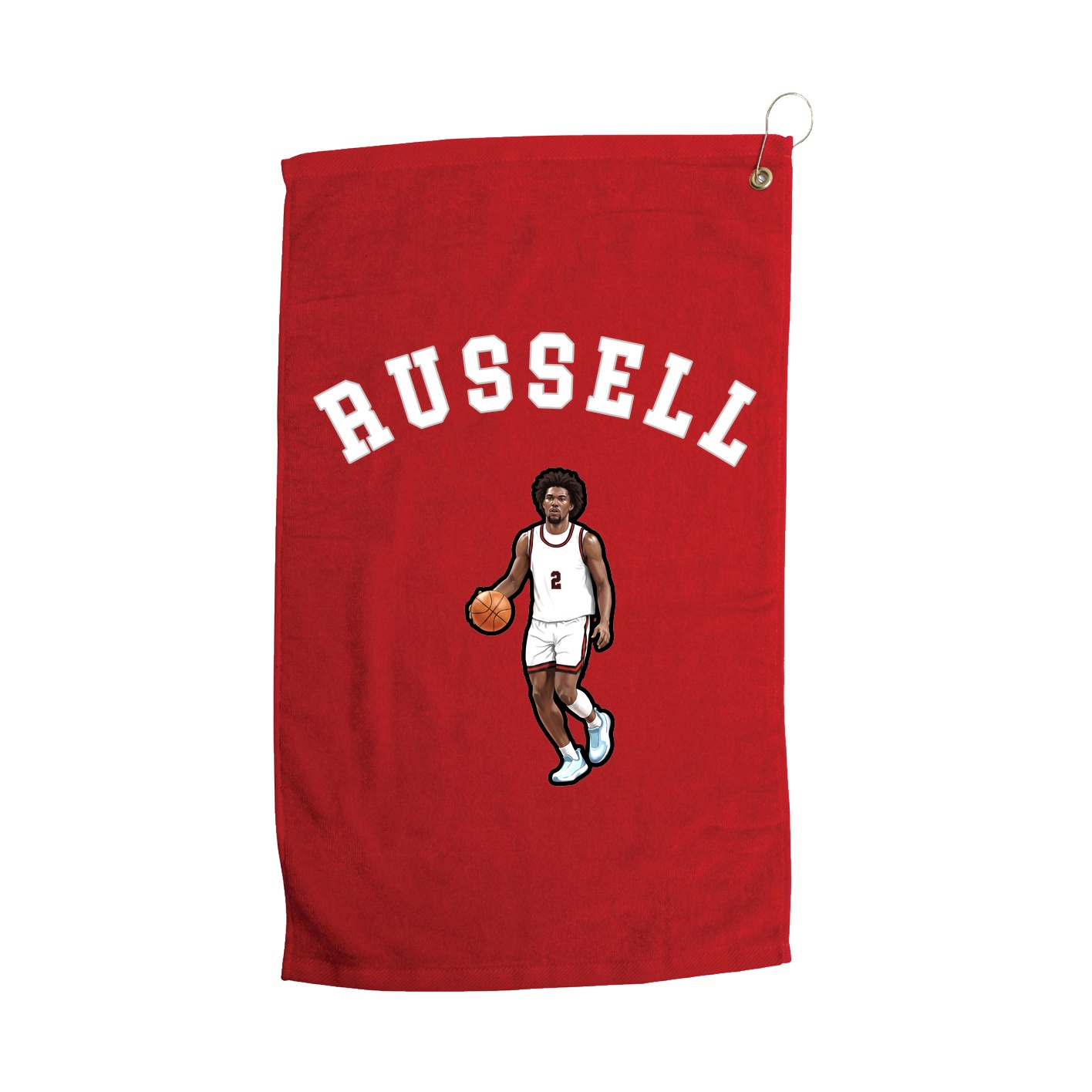 Golf Towel — Shirsey Arch in Red