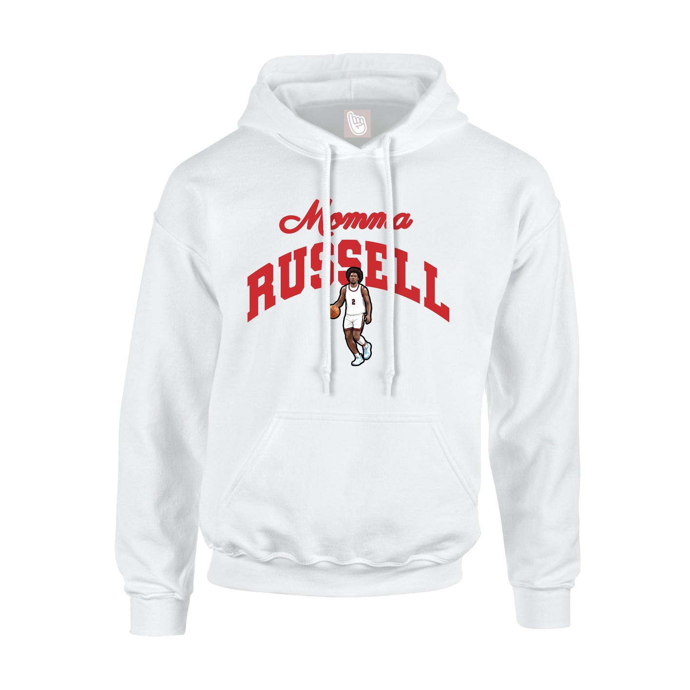 Hoodie — Mothers Day Arch in White