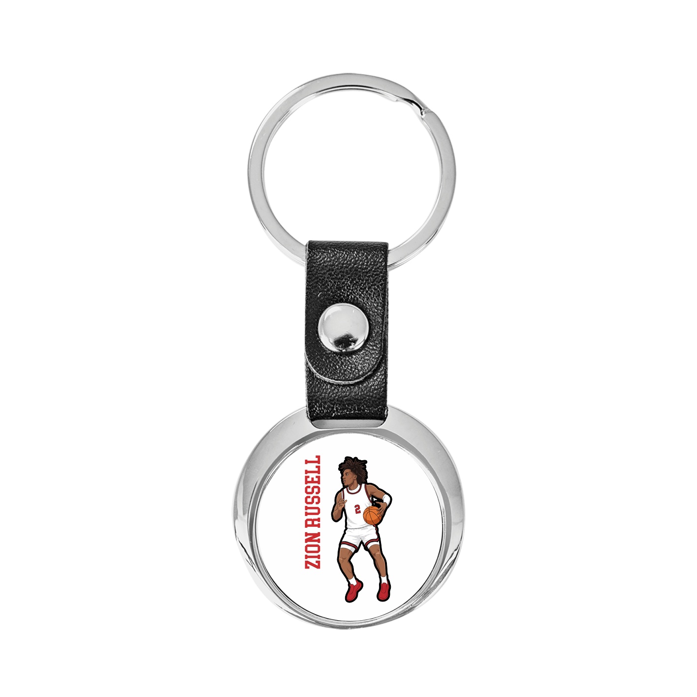 Key Chain — Name Vertical in Classic