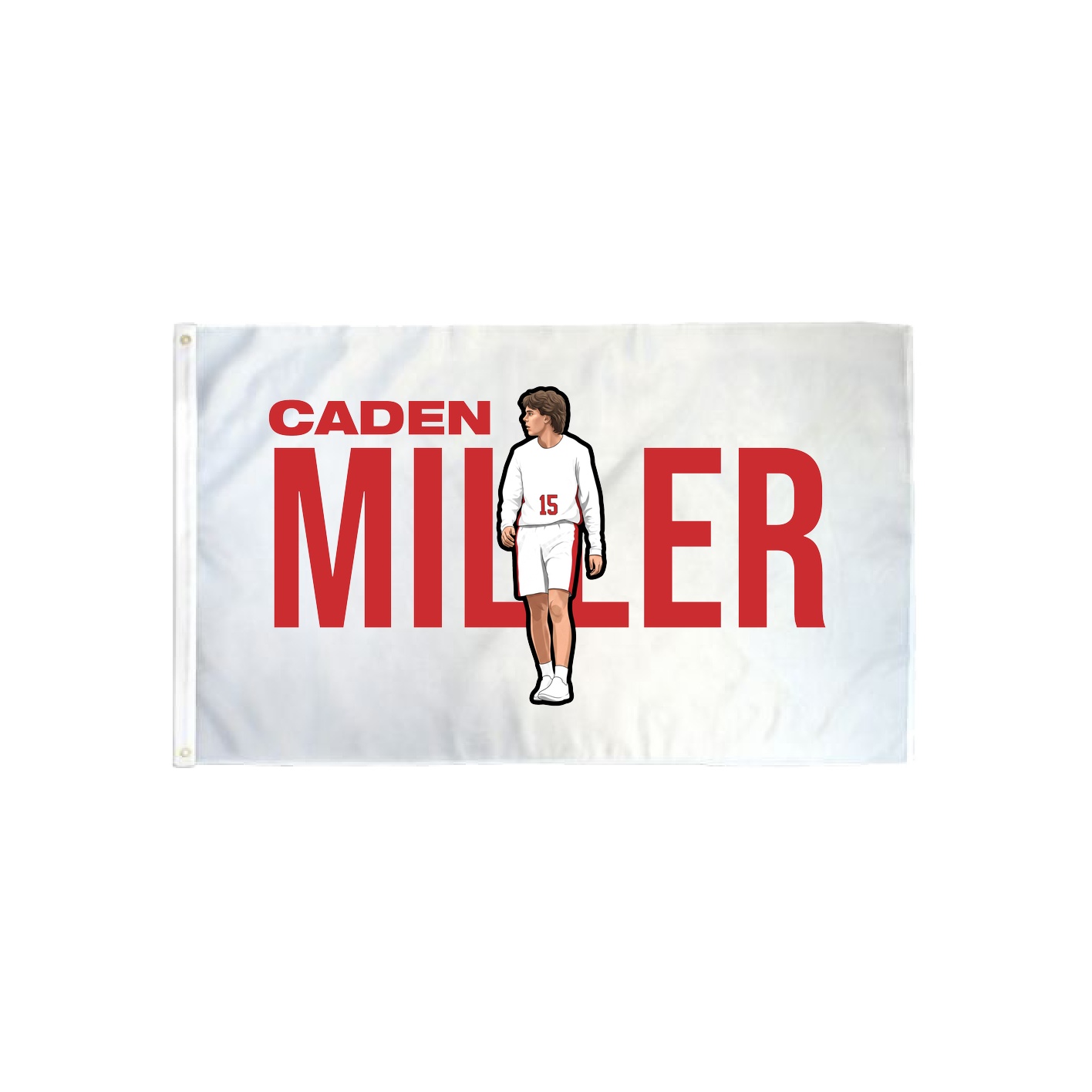 3x5 Flag — Player Name in Classic
