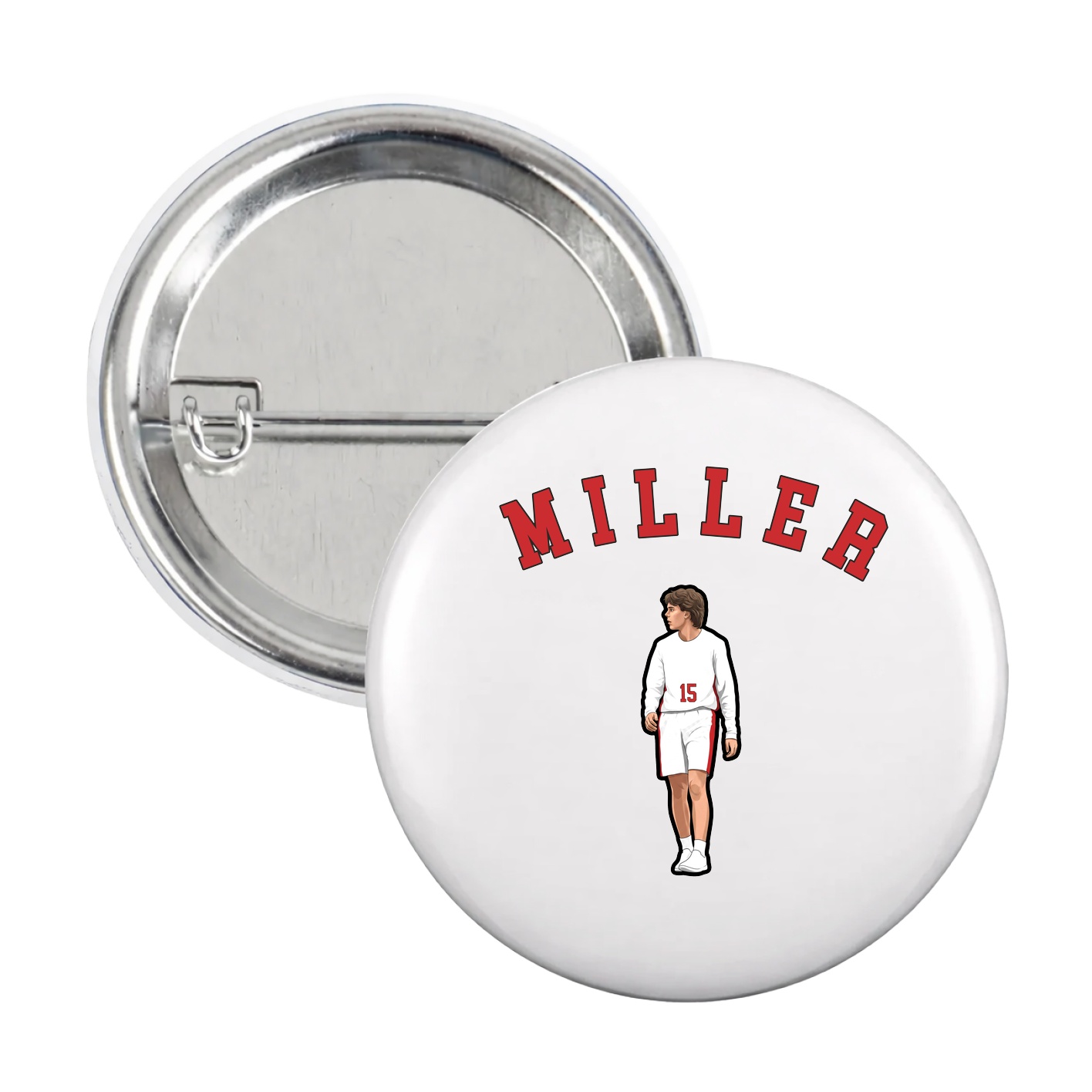 Game Day Button — Shirsey Arch in White