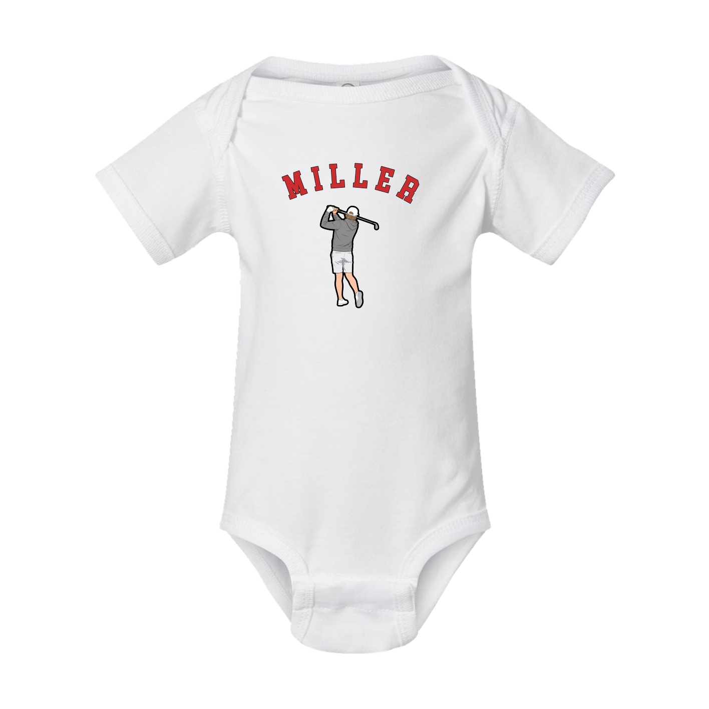 Baby Onesie — Shirsey Arch in White