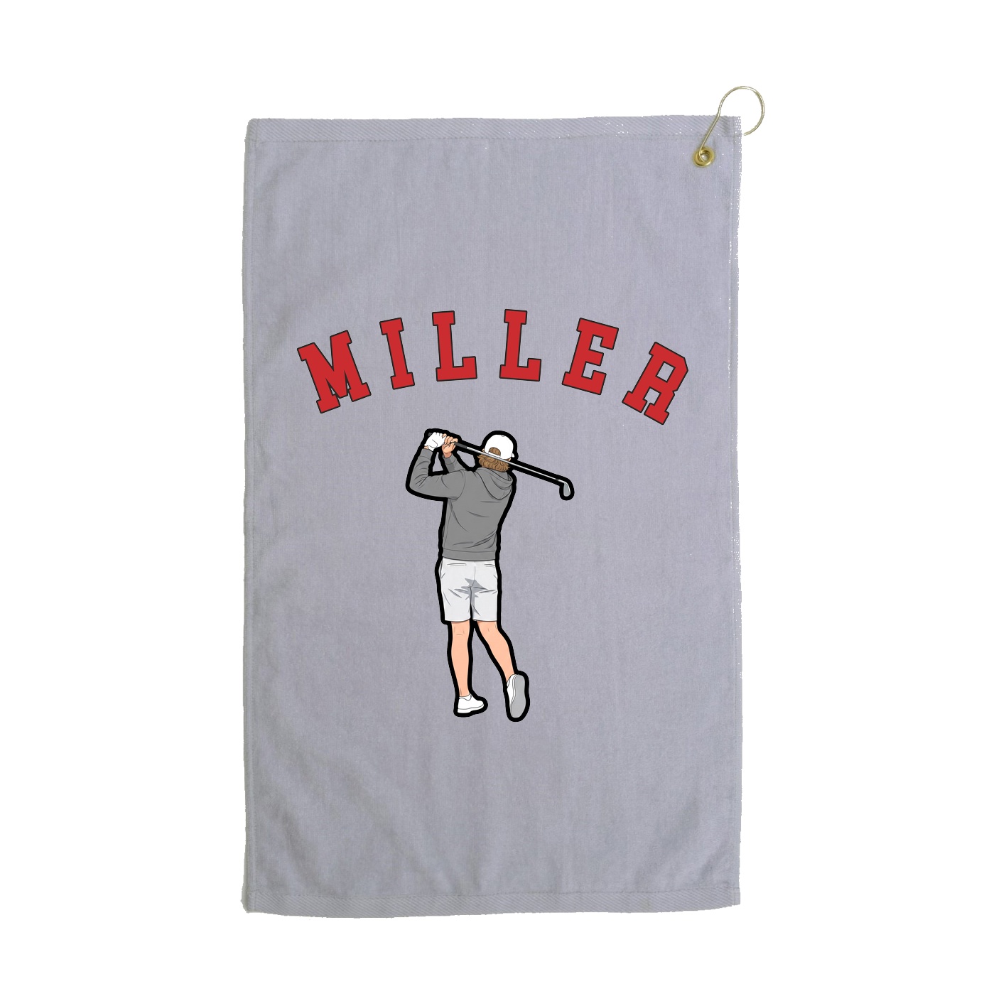 Golf Towel — Shirsey Arch in Grey