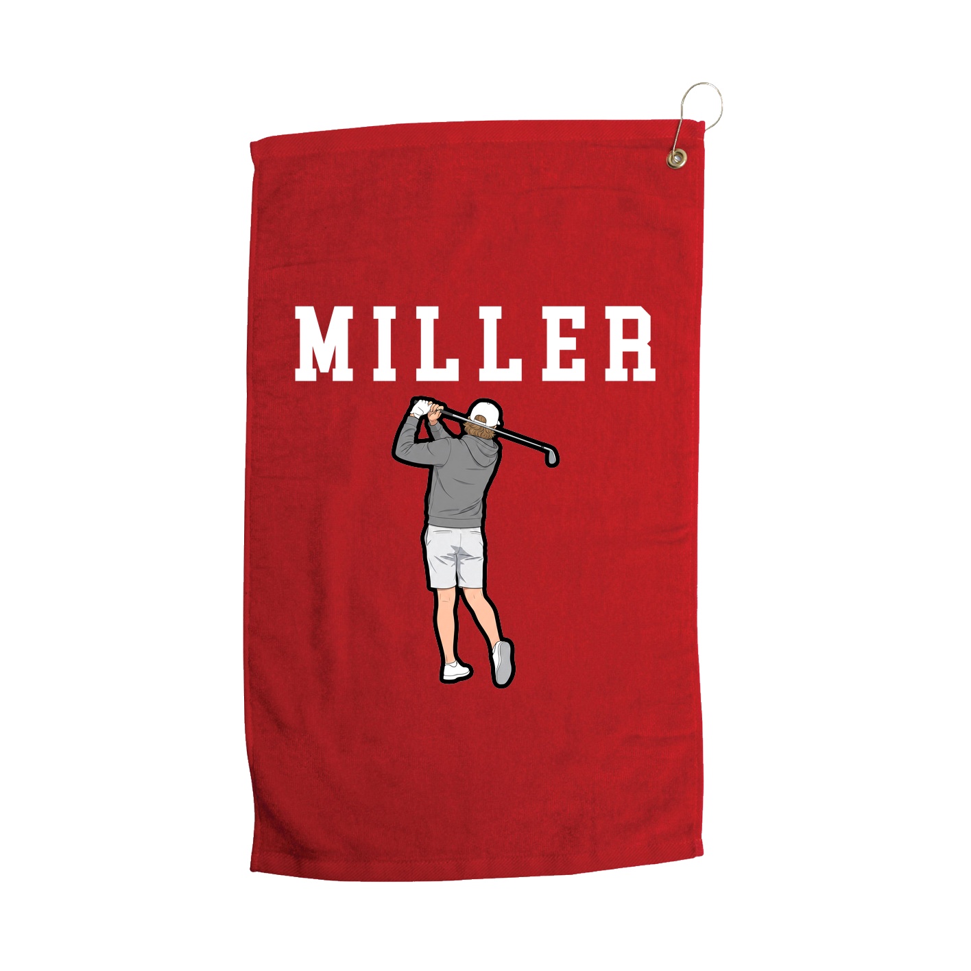 Golf Towel — Shirsey in Red