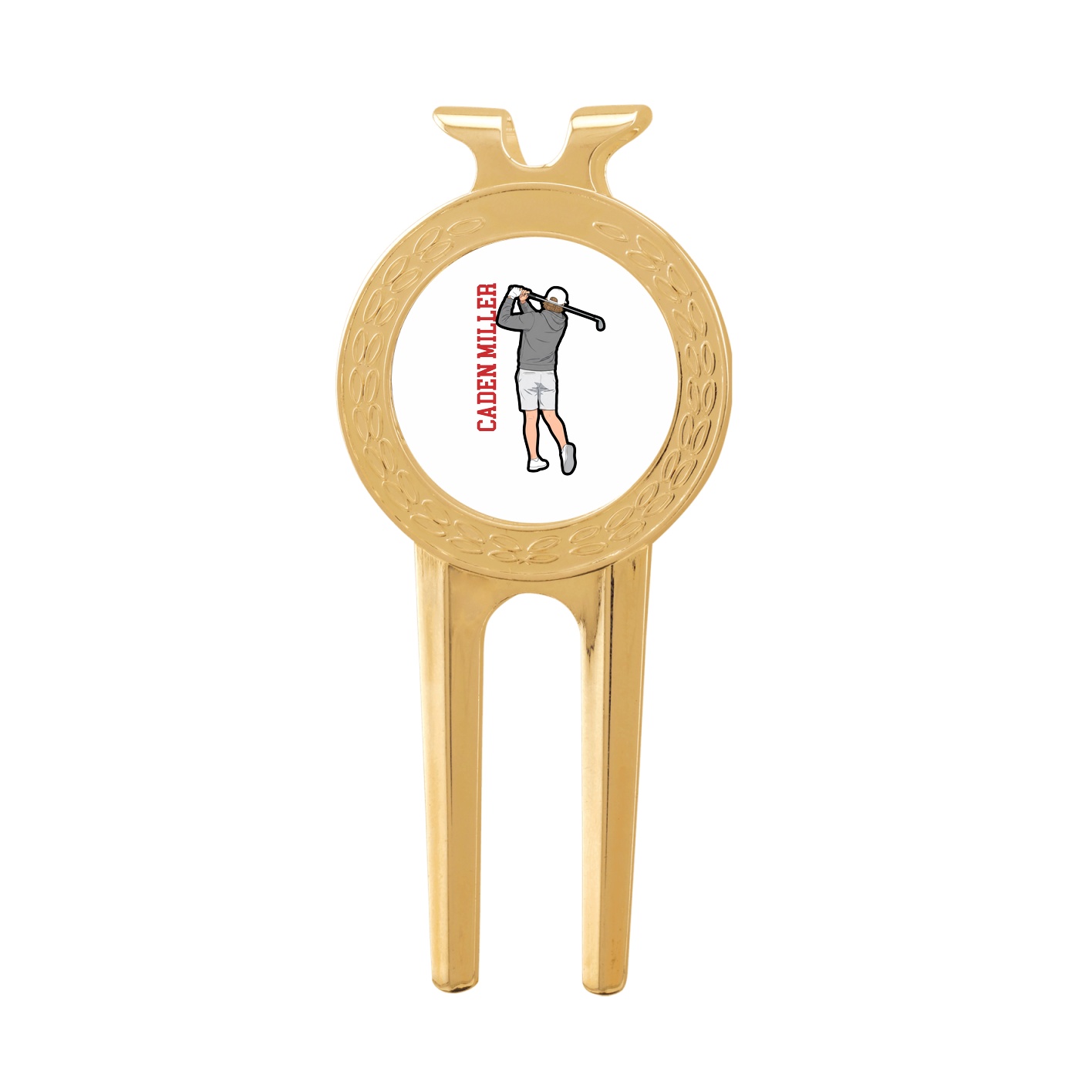 Divot Tool with Ball Marker — Name Vertical in Classic