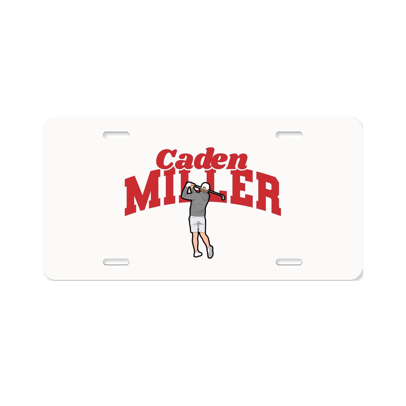 License Plate — Signature Arch in Classic